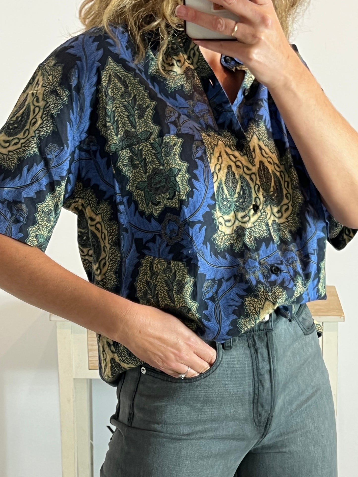 ISABEL MARANT. Camisa manga corta estampada T.xs