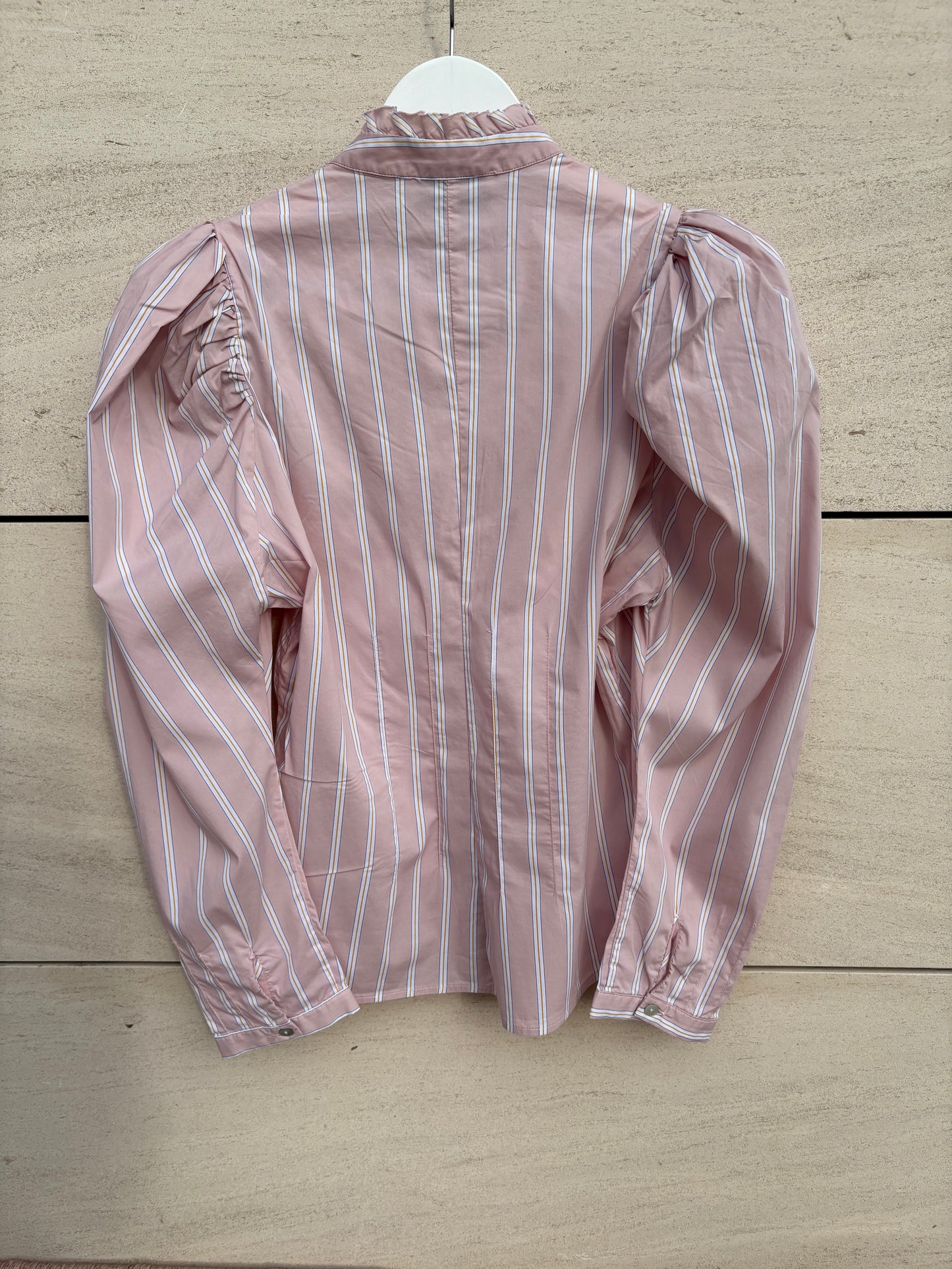 SOPHIE & LUCIE. Camisa rayas manga abullonada