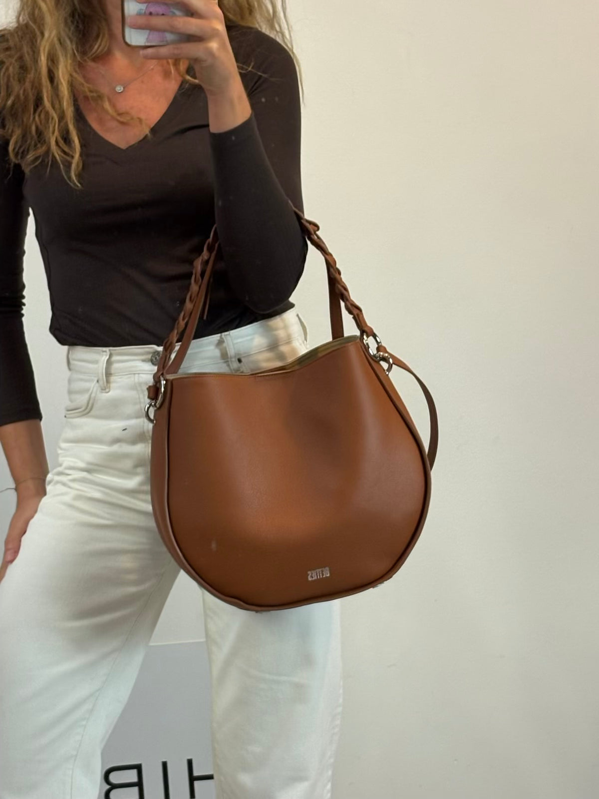 ODYSSEY. Brown swimsuit. TS