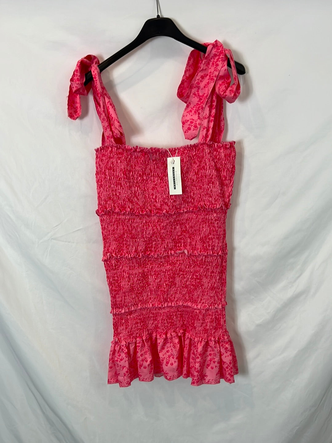 CRB.Vestido nido de abeja T.s