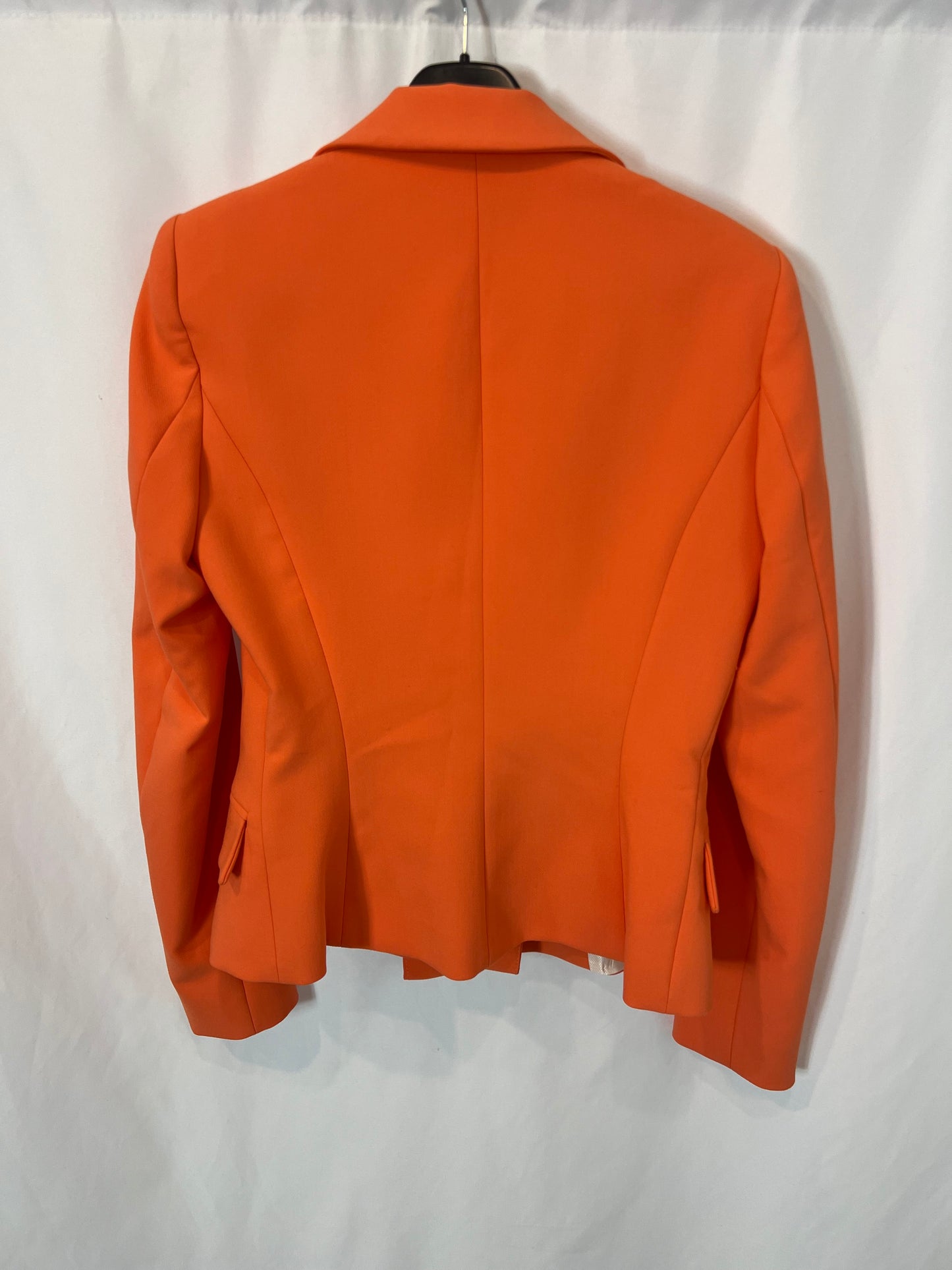 ZARA. Orange double-breasted blazer Ts