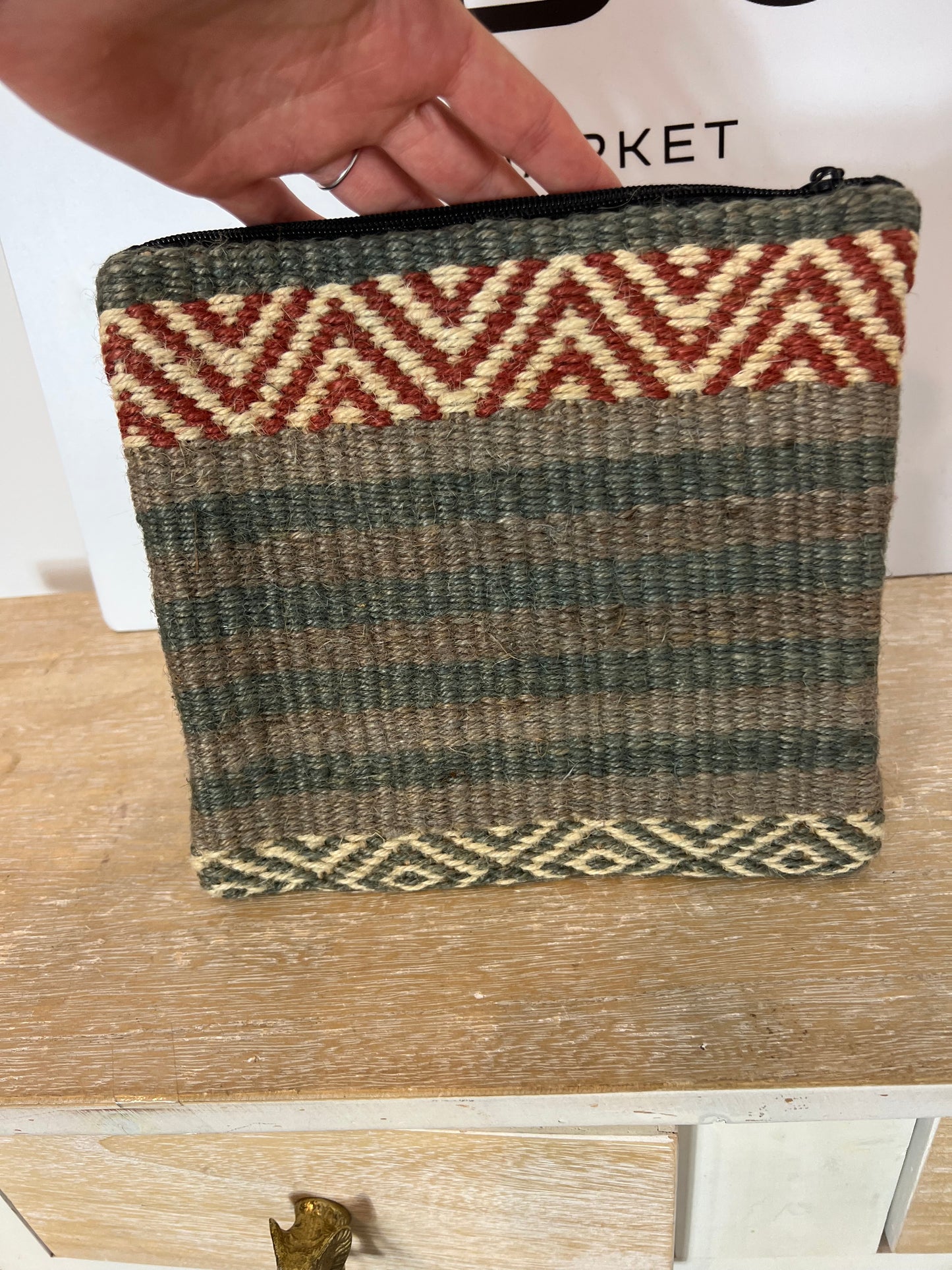 OTHERS. Raffia handbag