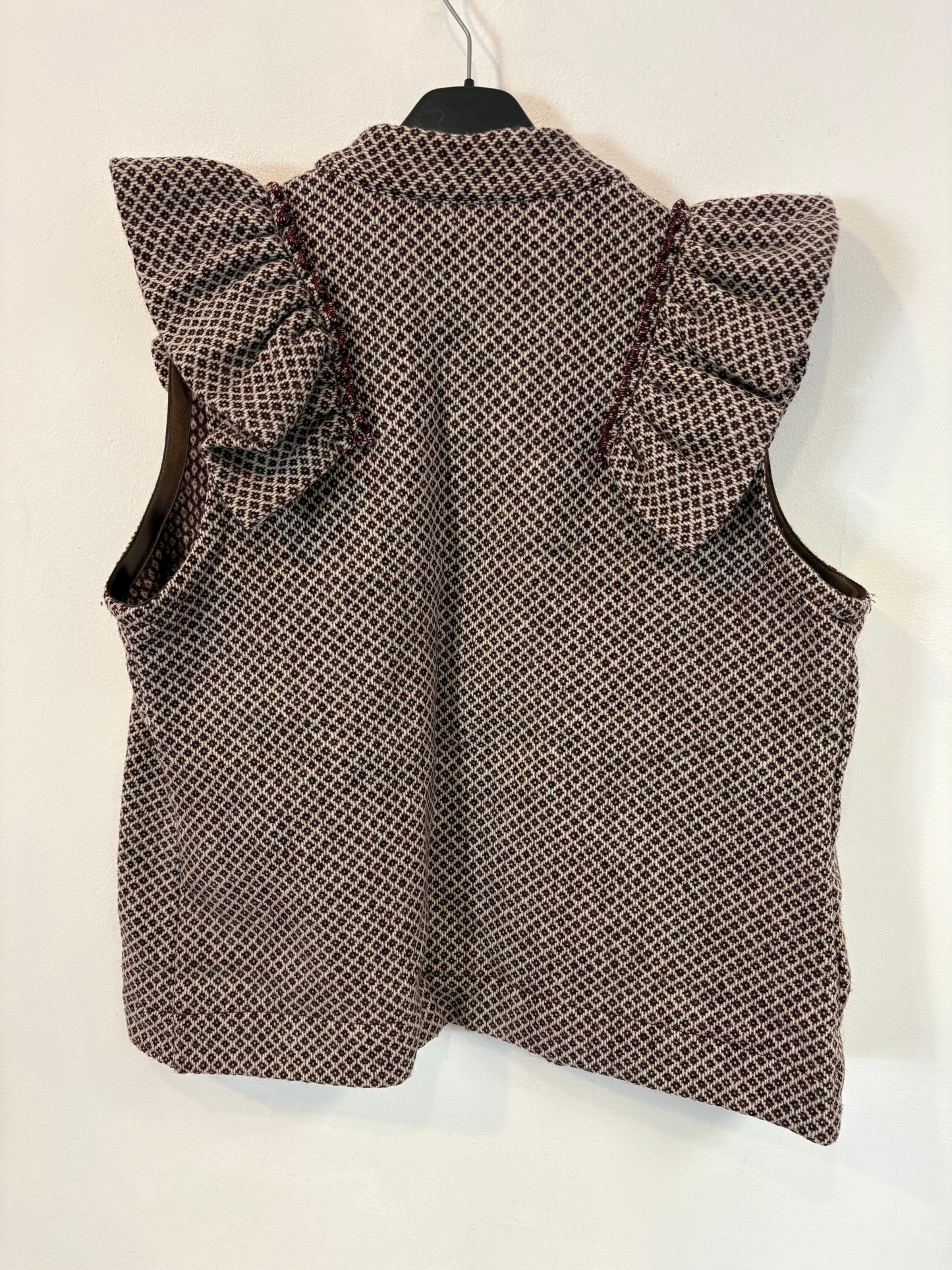 ZUA. Chaleco jaspeado volante