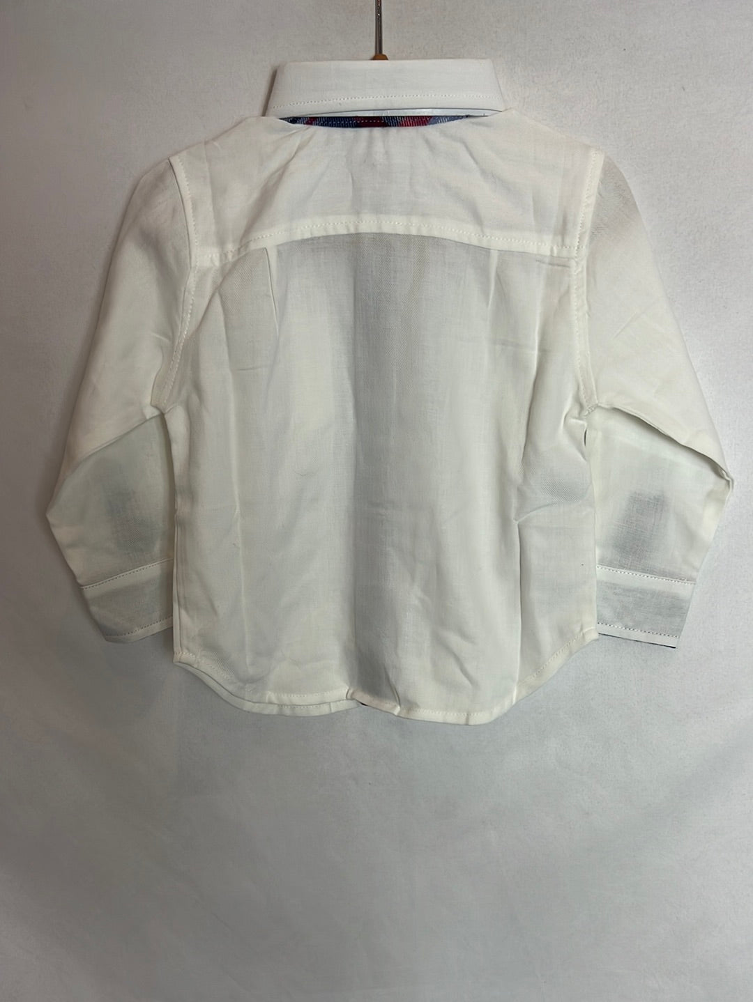 TUTTO PICCOLO. camisa blanca Oxford T.12 meses