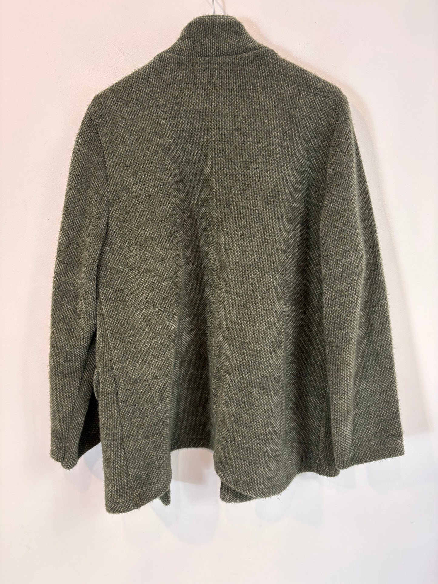 OTRAS. Blazer verde textura