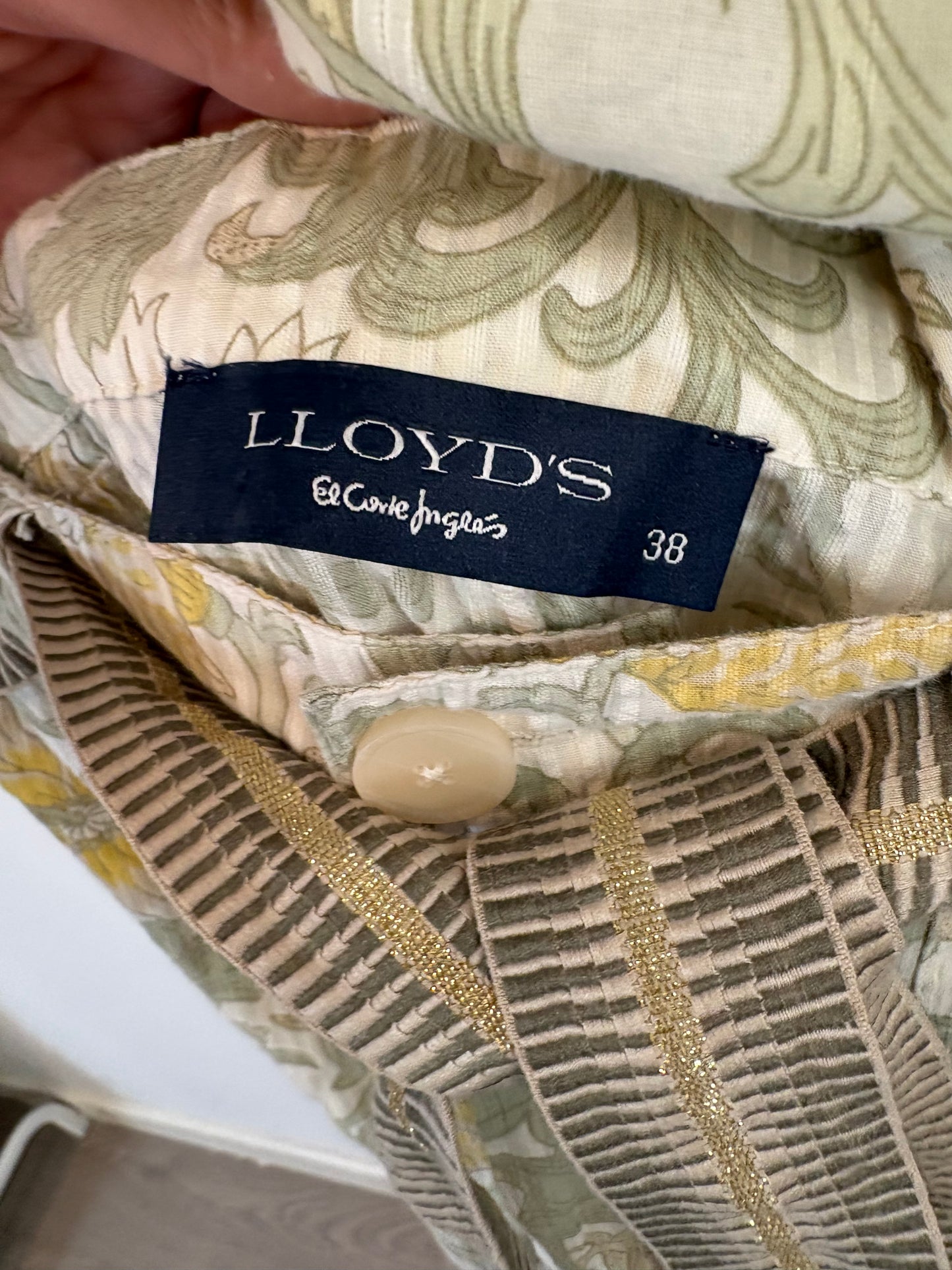 LLOYD´S. Conjunto algodón ligero estampado