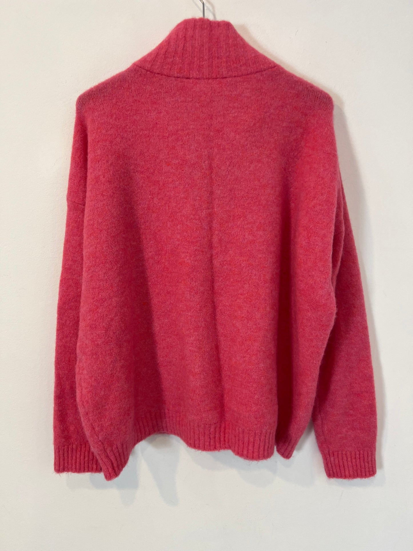 SÉZANE. Jersey rosa alpaca. T S (tara)