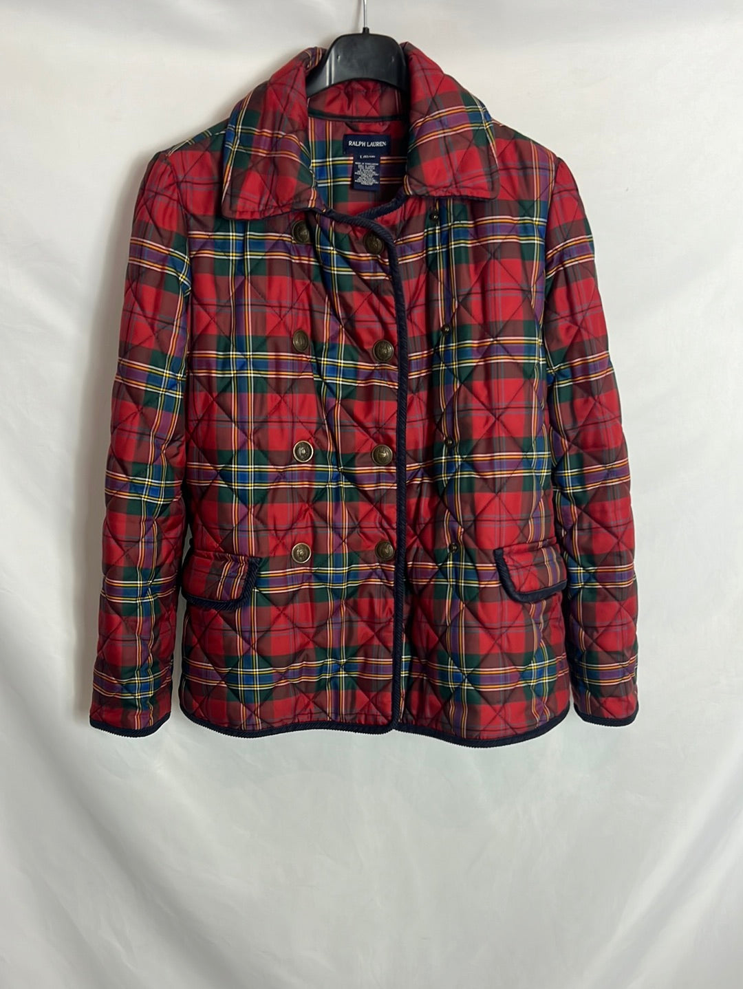 Ralph Lauren wool check Jacket 90’s OLD POLO RALPH LAUREN | Plaid Patchwork Wool Jacket | Dale