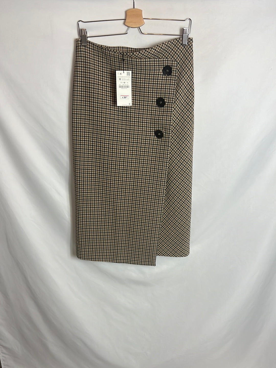 Falda midi cuadros T M – Hibuy market