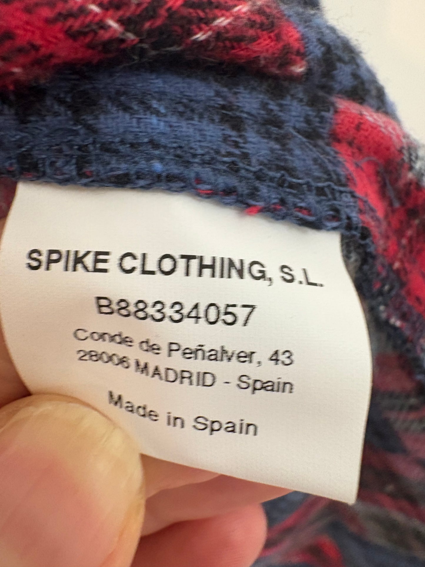 JOSEPHINE. Checkered cotton trousers with pocket detail. TS