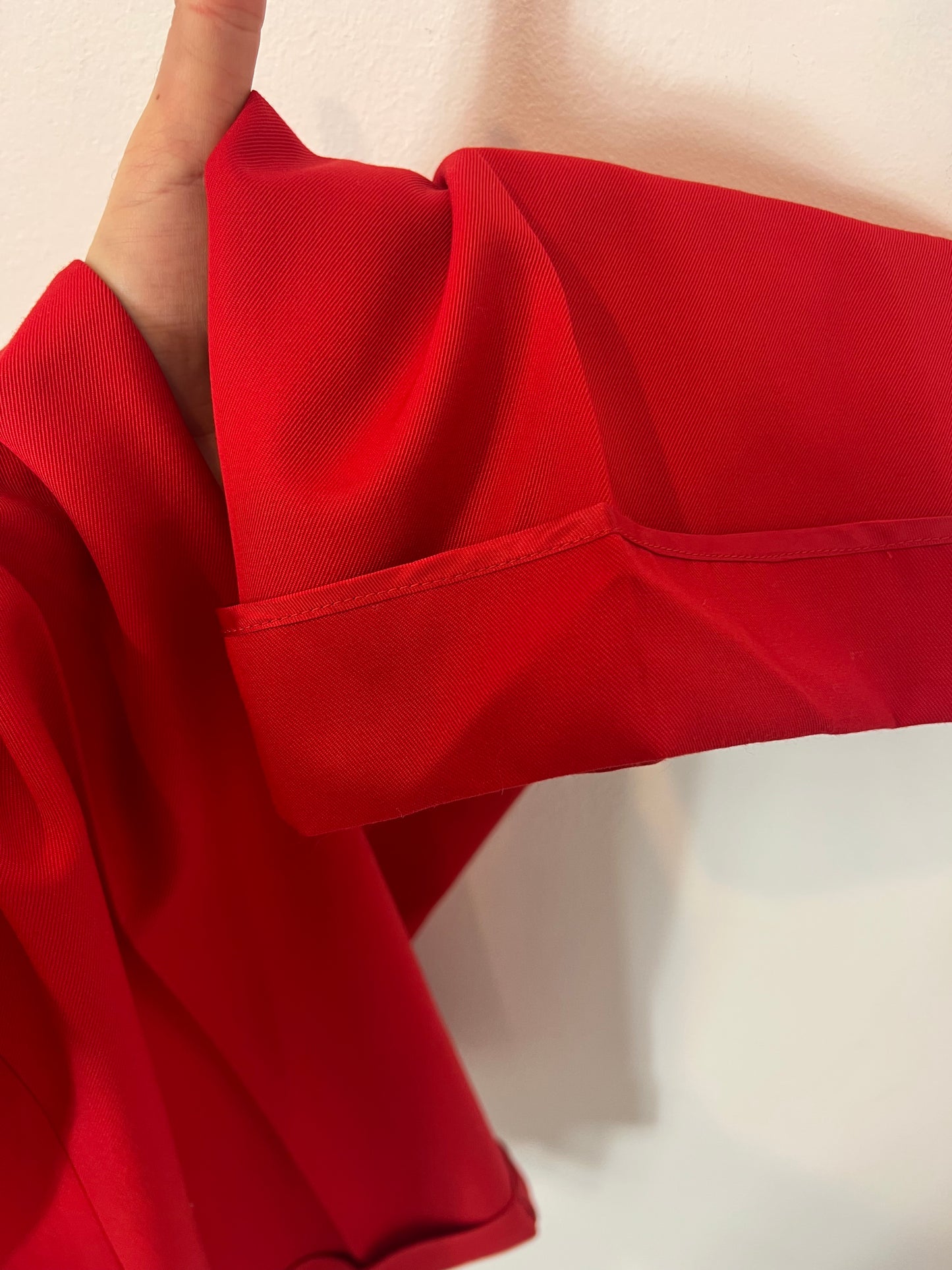 ZADIG&VOLTAIRE. Pantalón fluido rojo T.36