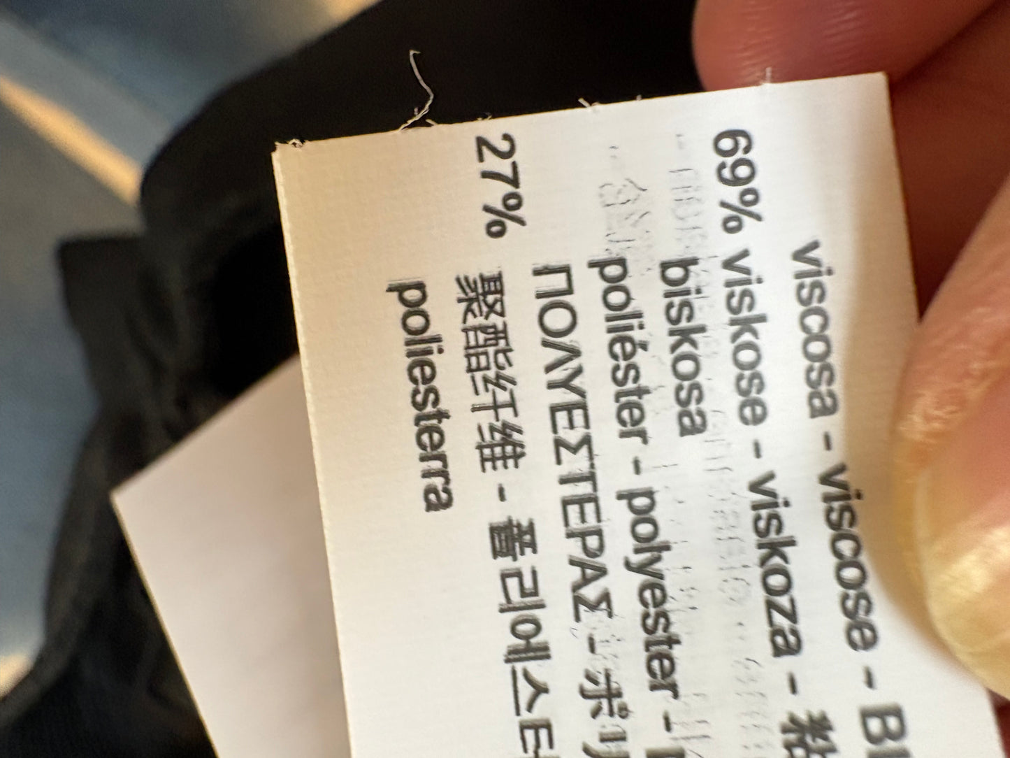 ROSSY. Vintage black jacket size 38