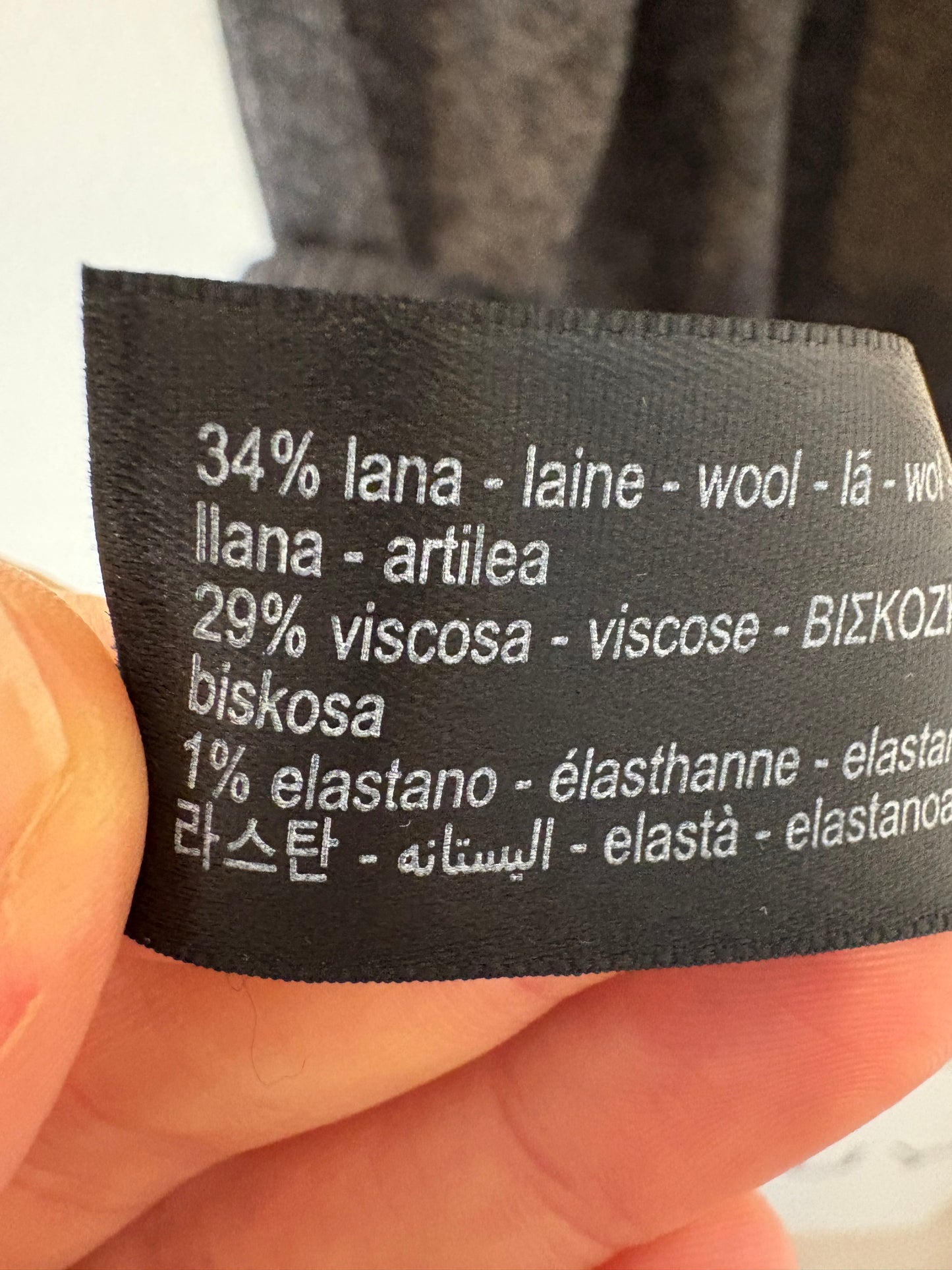 WINDSOR. Navy blue cashmere blazer. T 38