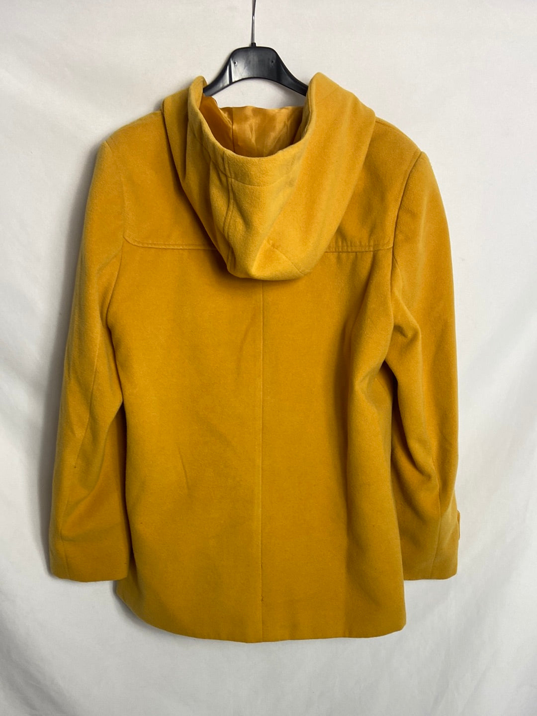 EASY WEAR. Abrigo mostaza estilo trenca. T XL (M)