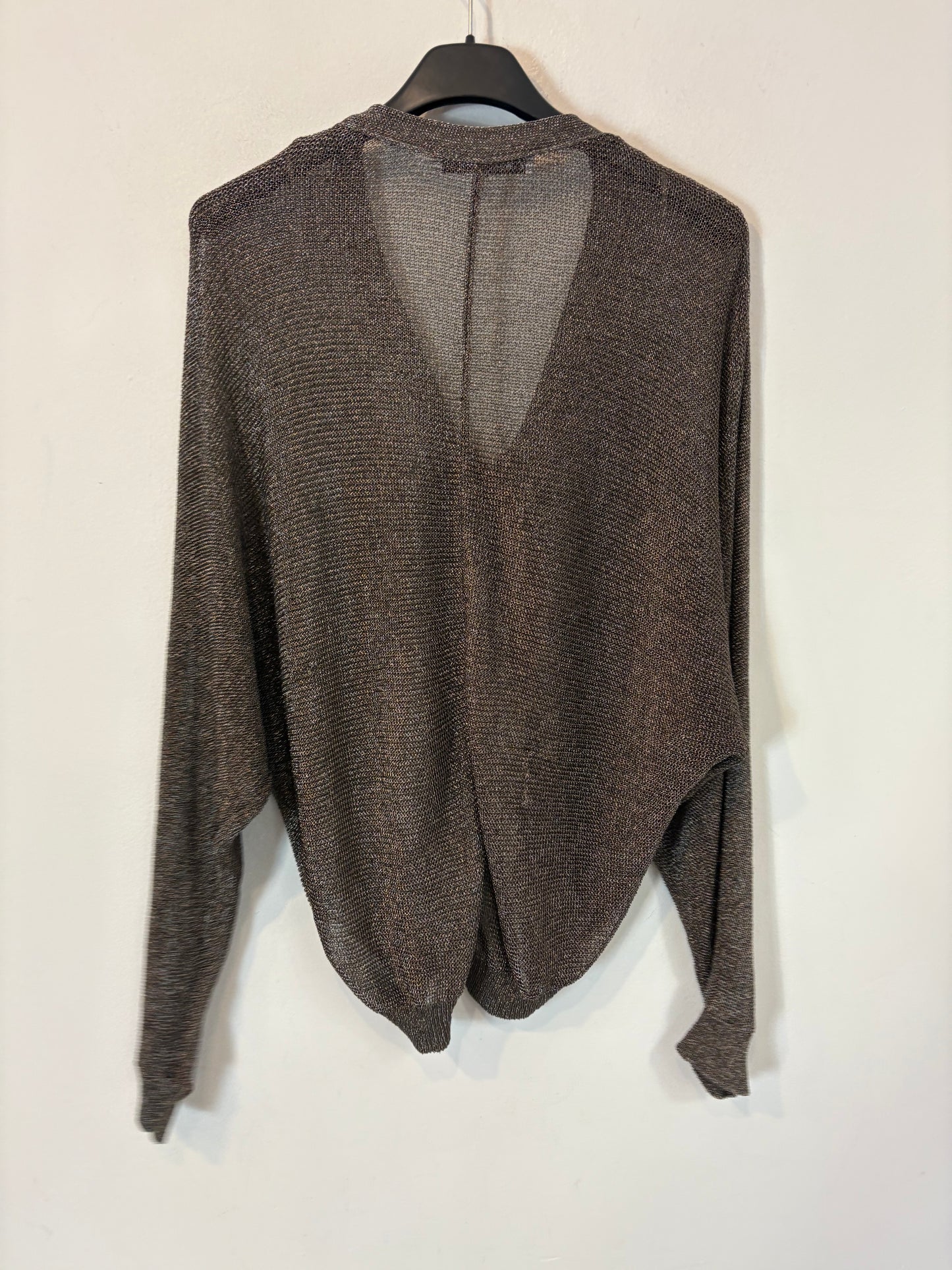 MASSIMO DUTTI. Short green skirt with pocket T.xs