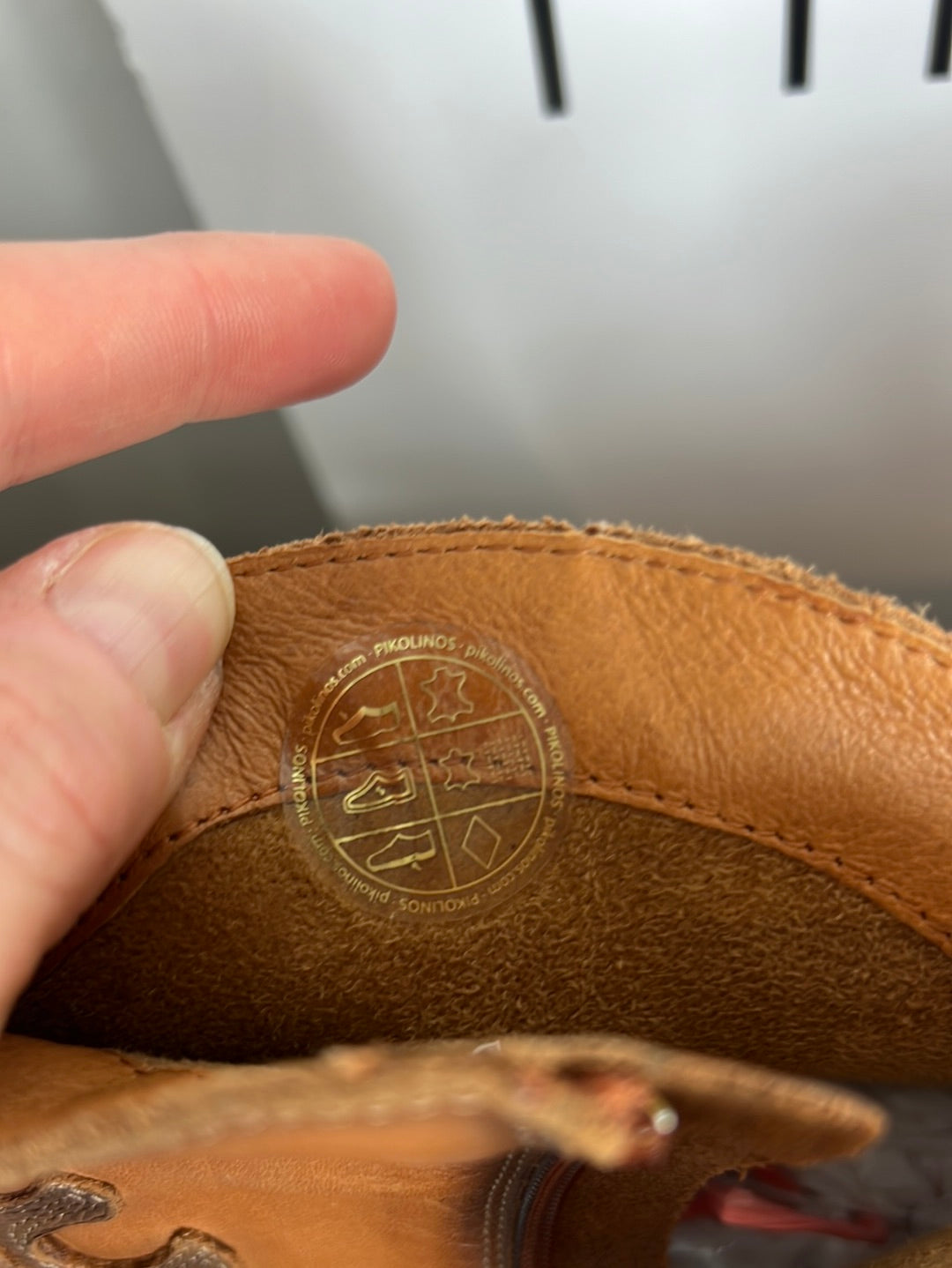 PIKOLINOS. Botines tobilleros cowboy T.38