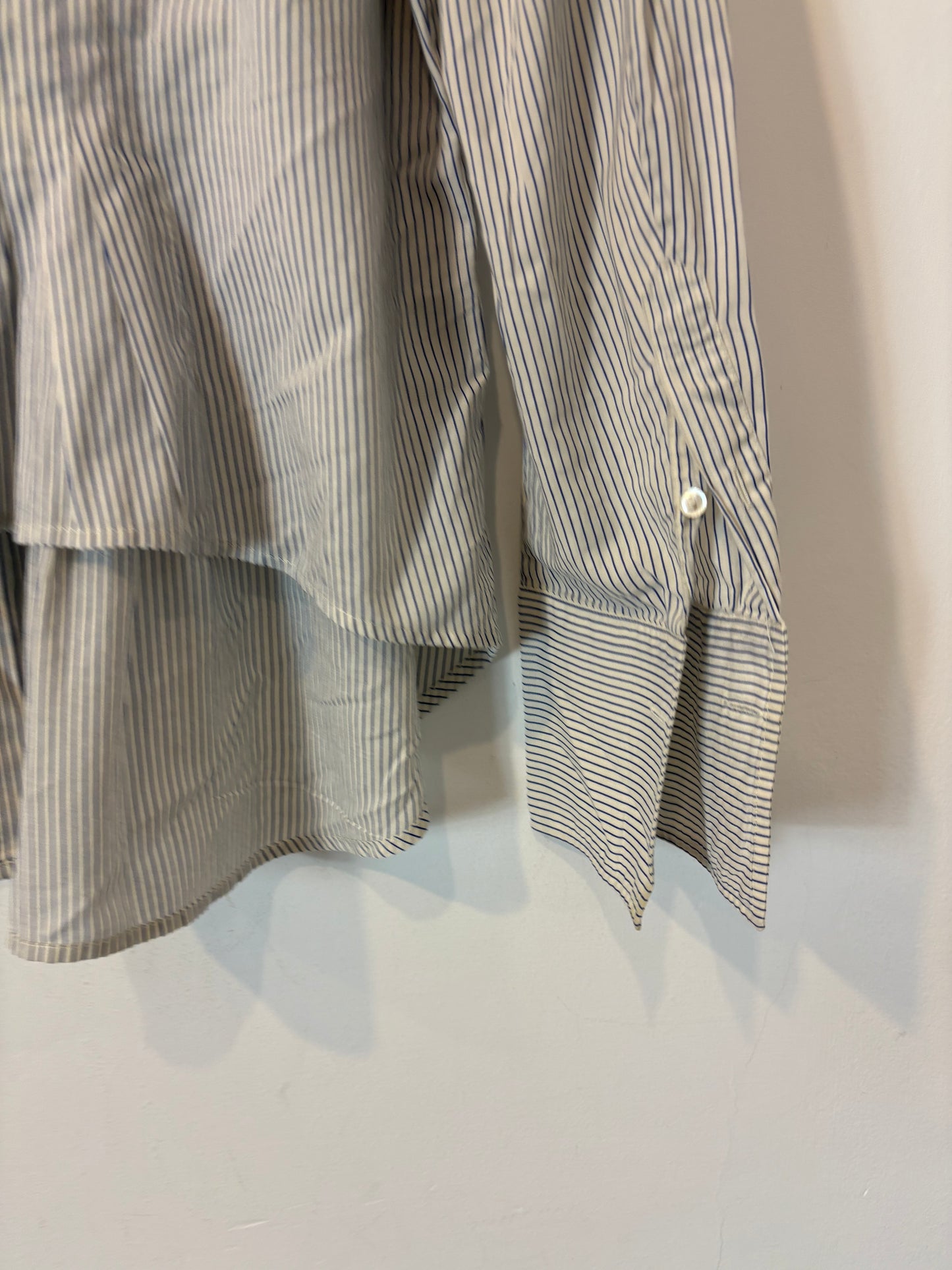 RALPH LAUREN. Camisa rayas cuello mao