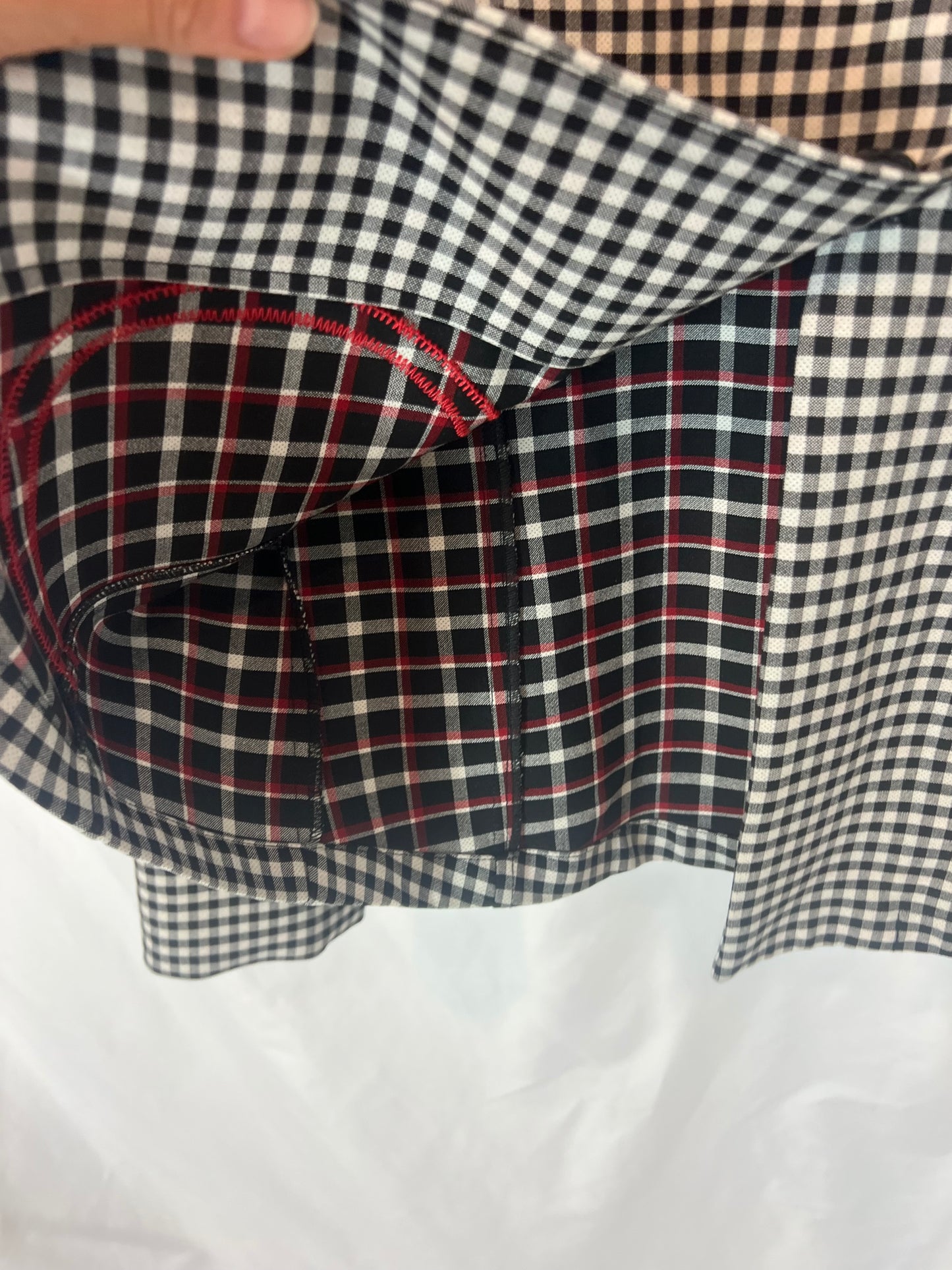 COLLECT. Chaqueta cuadros detalle bolsillos. T 38