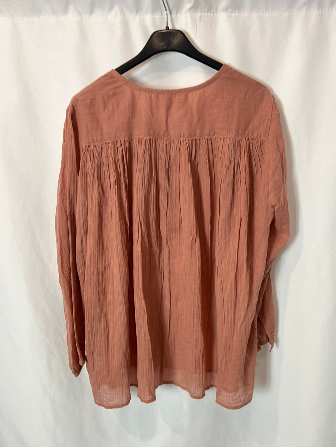 BA&SH. Pale pink cotton blouse. Size 0 (XS)