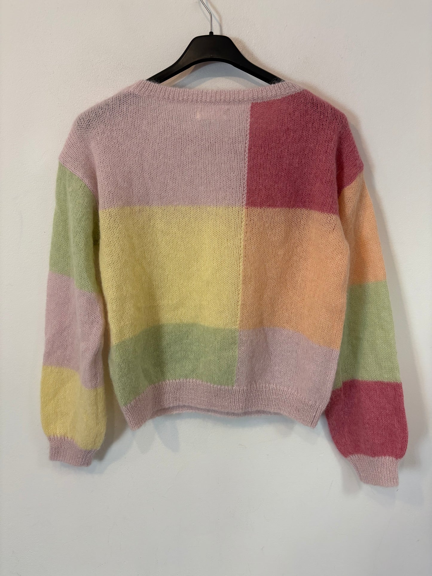 ZARA. Black stretch knit top. TL