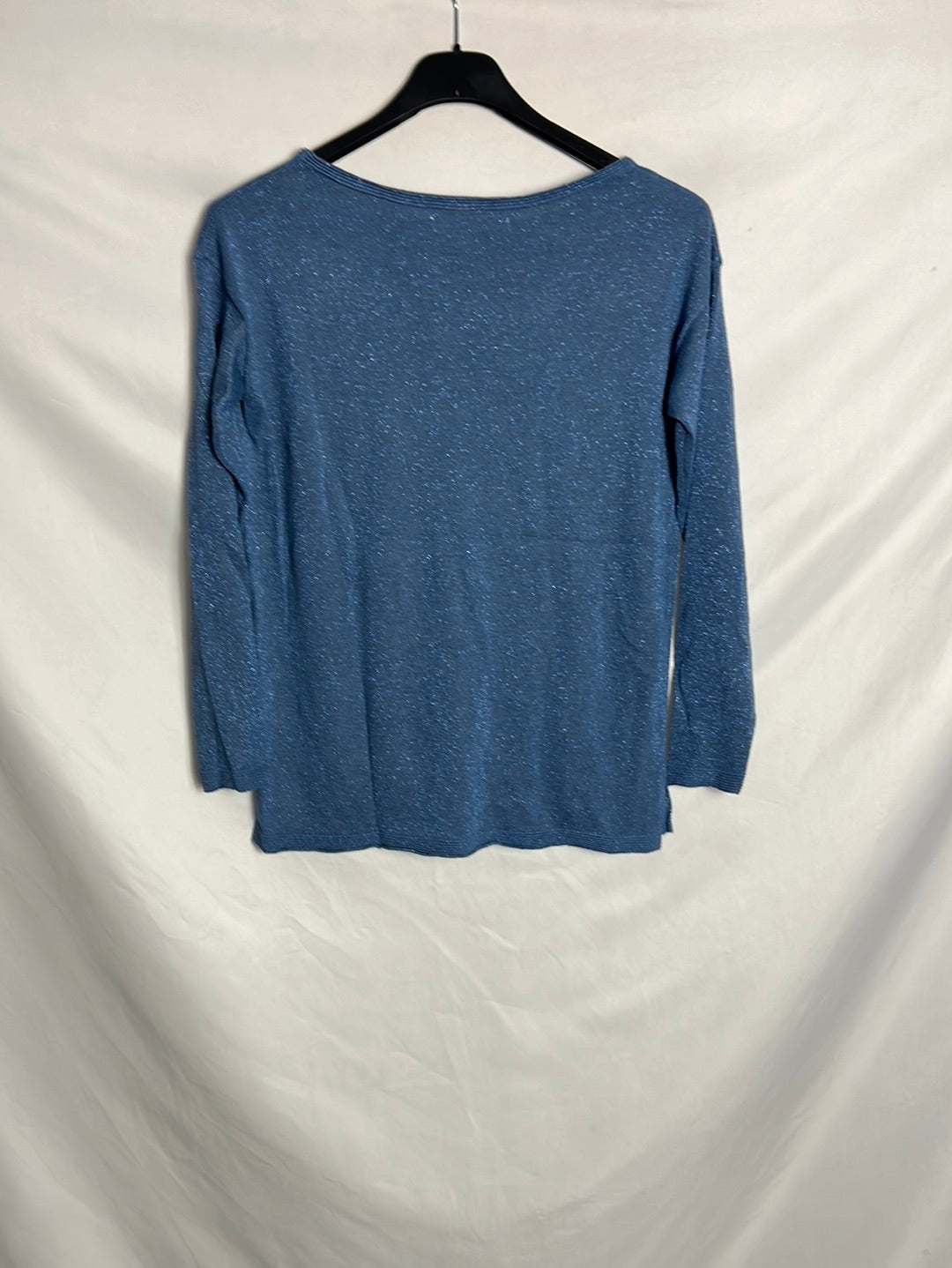 SFERA. Jersey fino azul hilos. T S