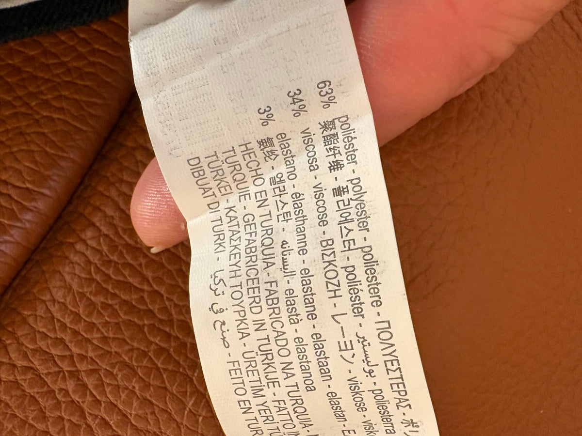 ZARA. Pantalón de vestir cuadros