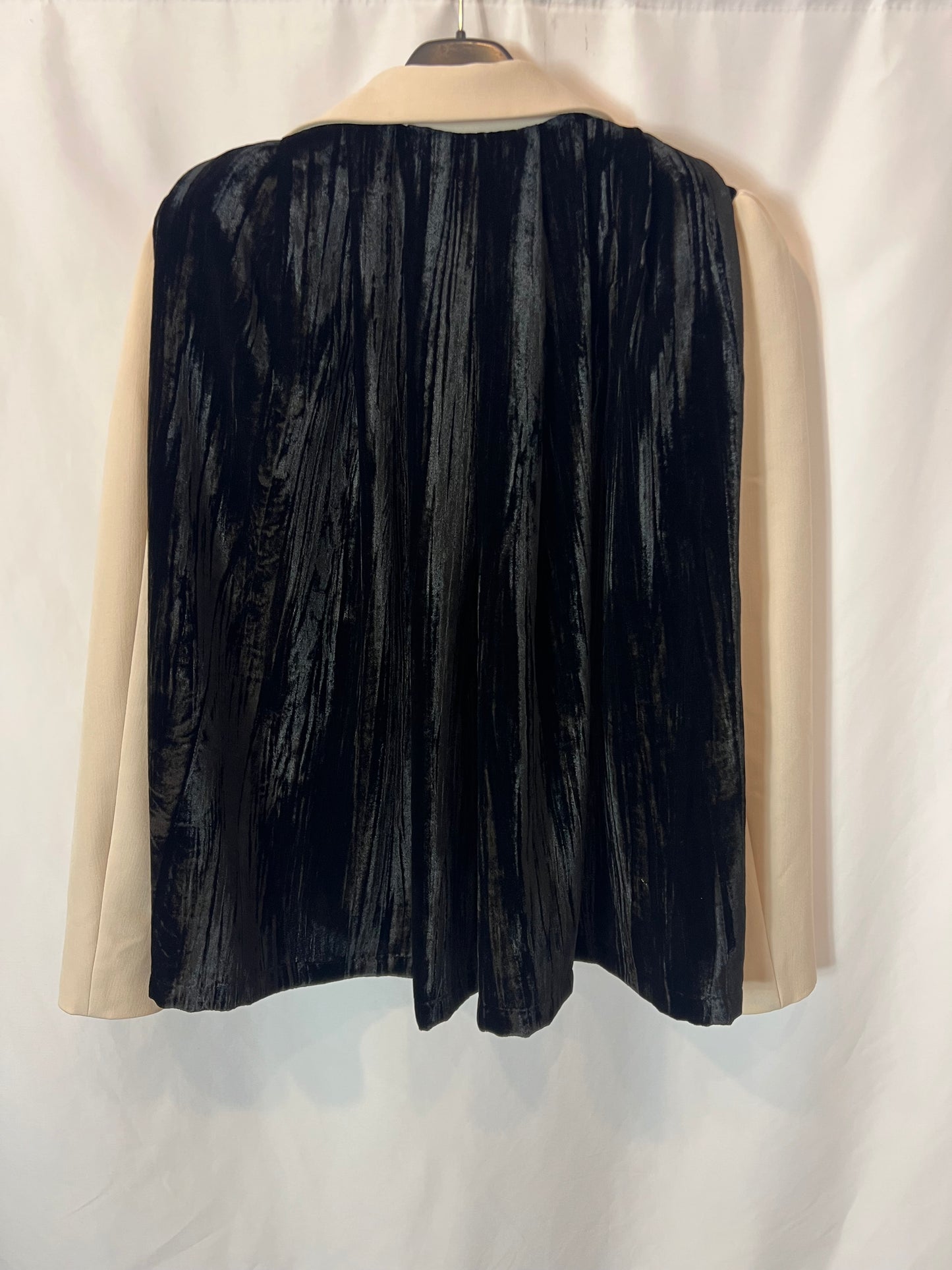 IQ COLLECTION. Blazer bicolor terciopelo T.s