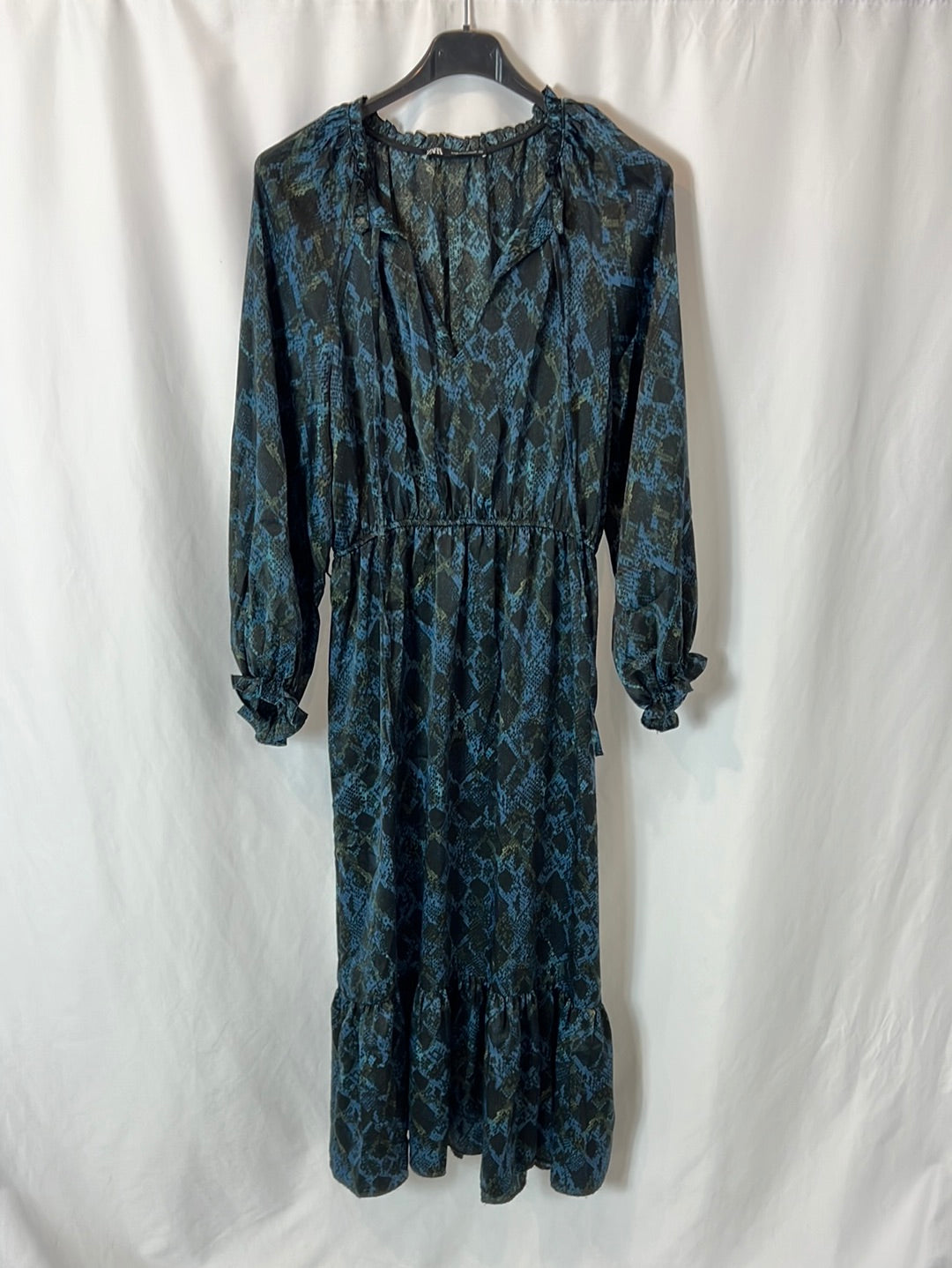 ZARA. Ts animal print midi dress – Hibuy market