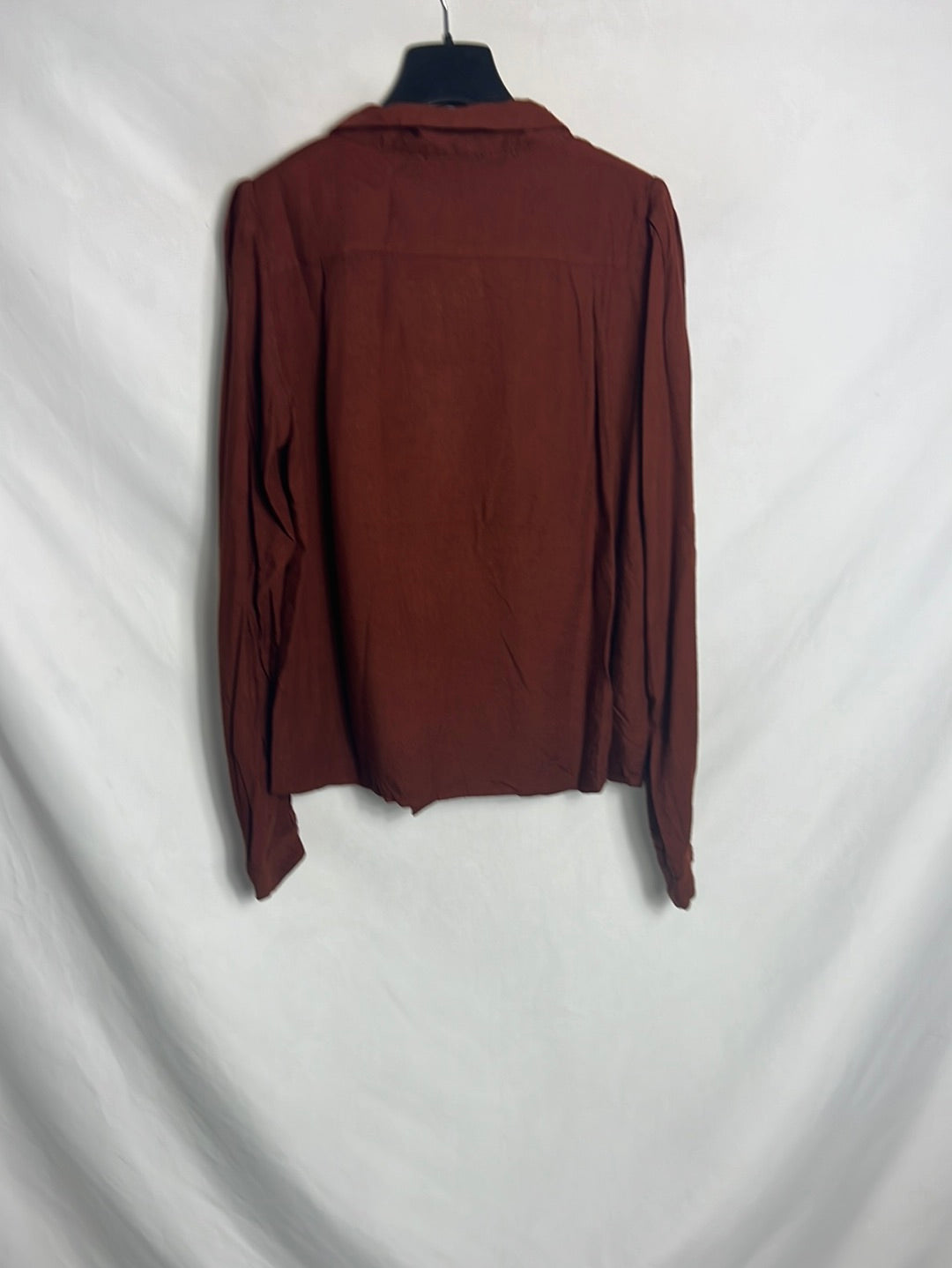 ZARA. Double-breasted flowing blazer. TM