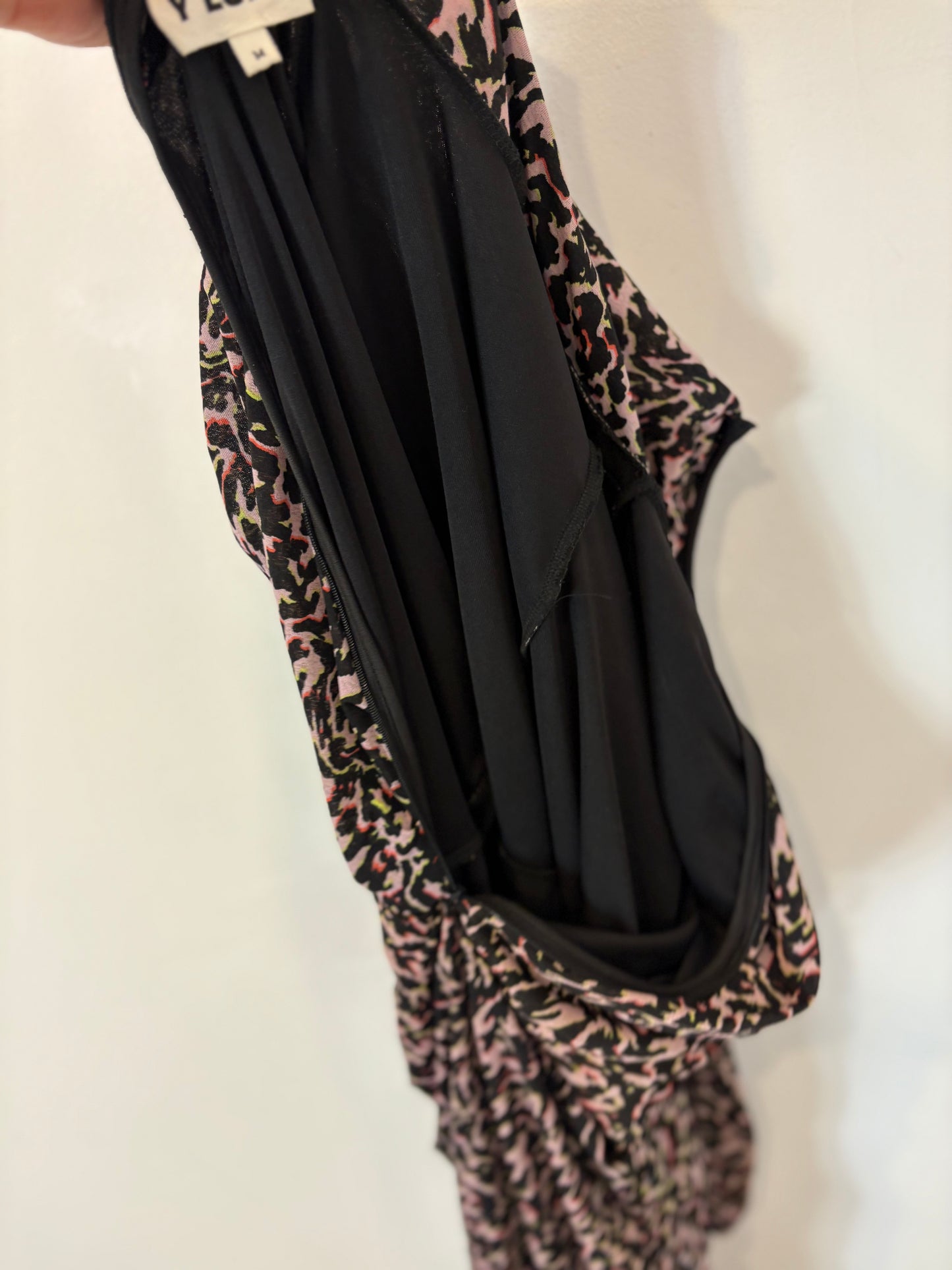 ZARA. Long brown dress TM