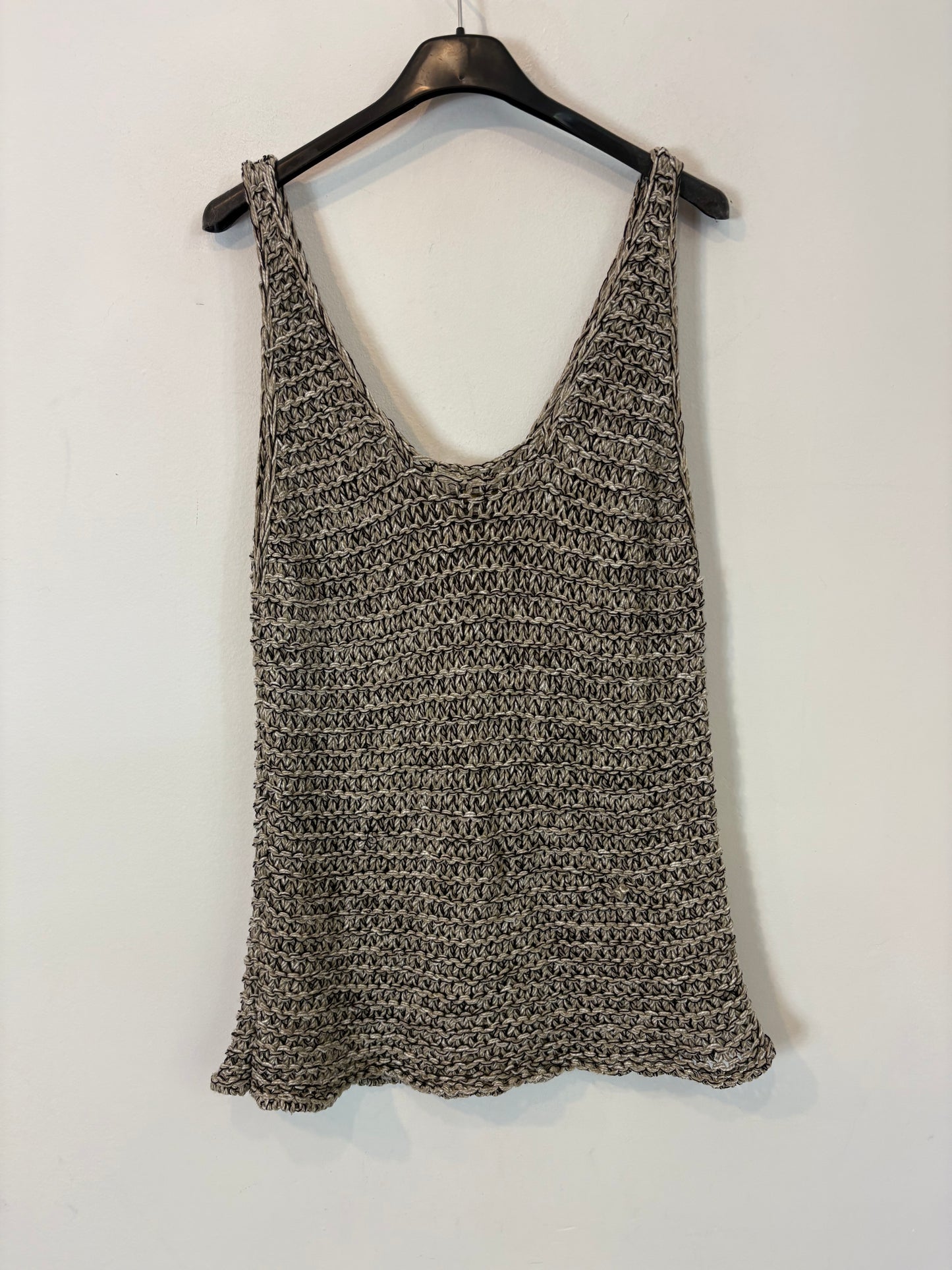 MASSIMO DUTTI. Open knit top. TM