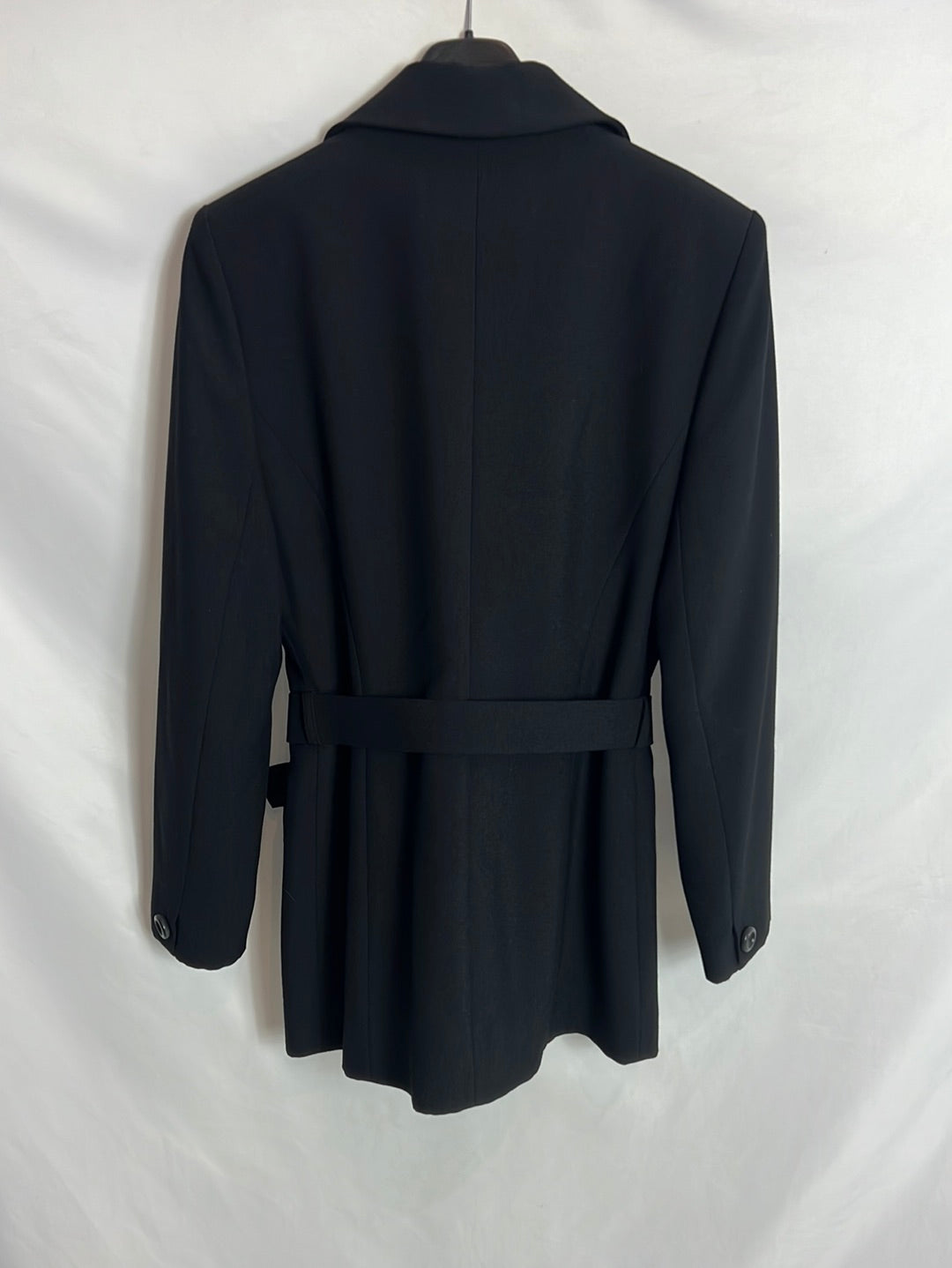KLEYMAC. Chaqueta negra bolsillos. T 38