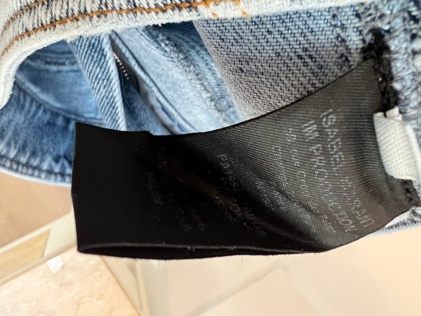 ISABEL MARANT ETOILÉ. Pantalón denim costuras. T 36