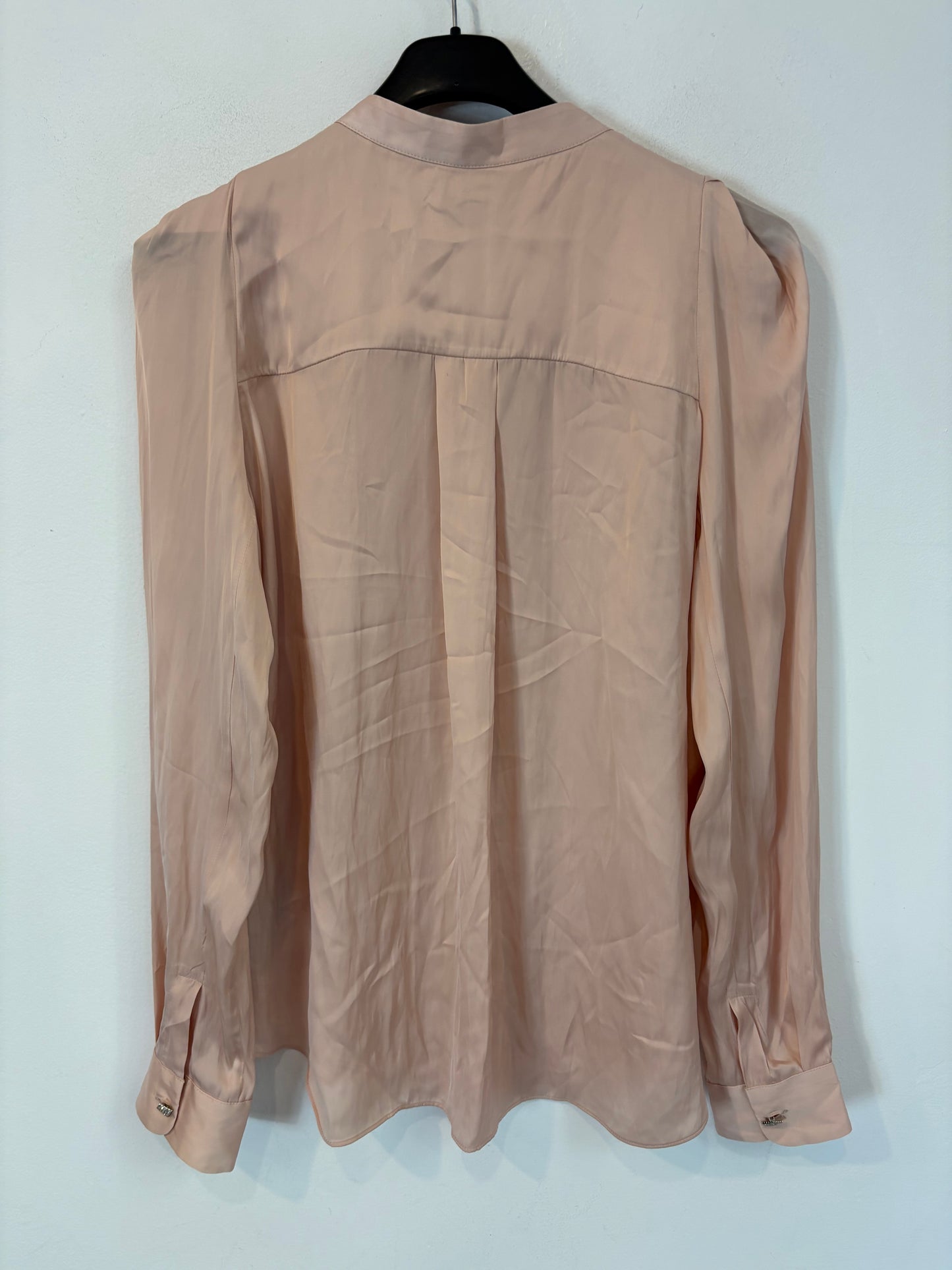 ZADIG & VOLTAIRE. Blusa rosa fluida. T S