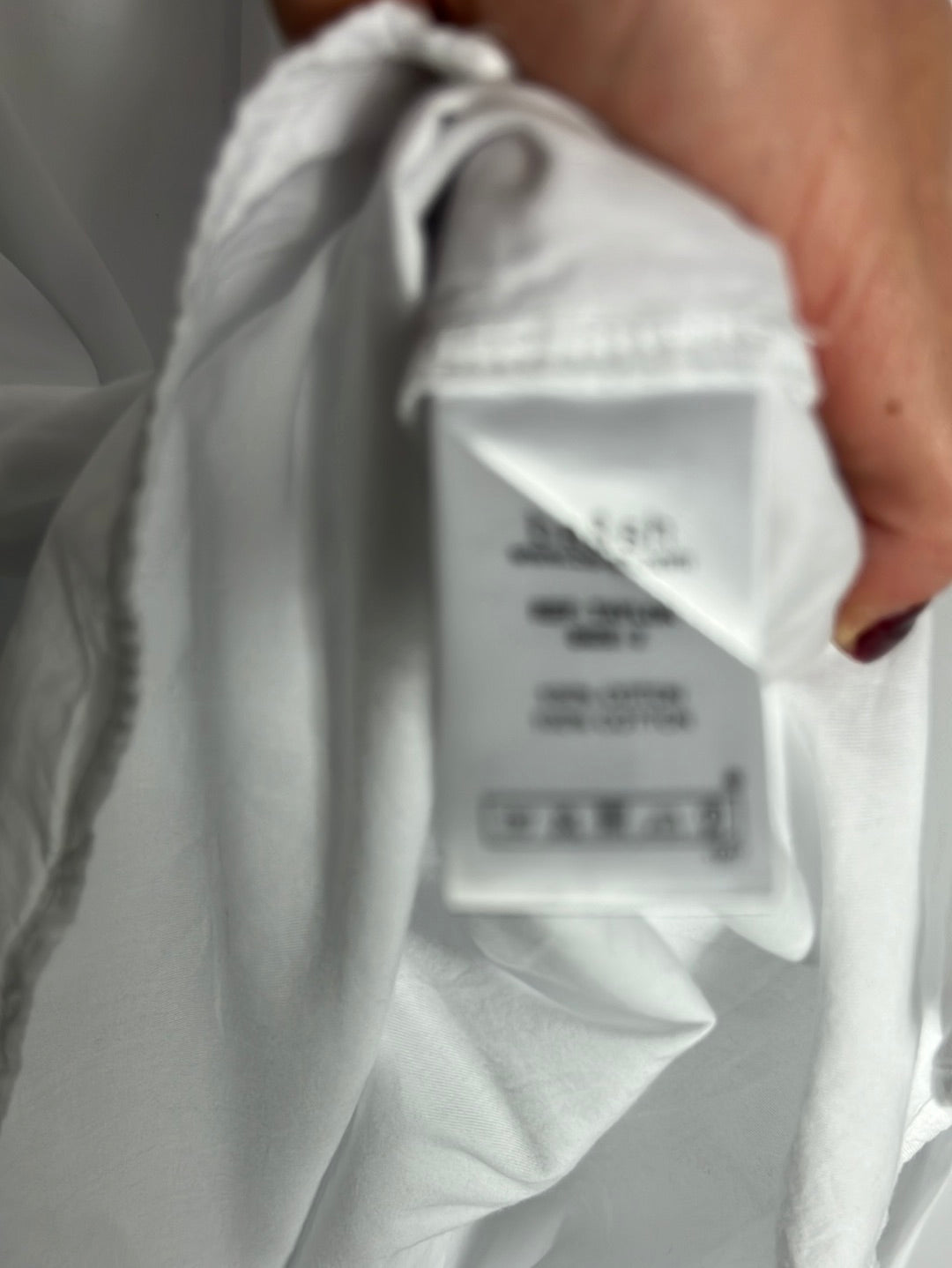 BA&SH. White cotton blouse. Size 2(M)