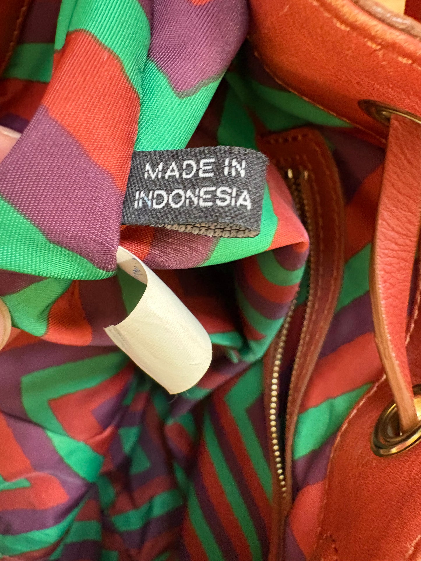 MARC BY MARCJACOB. Camel leather bag