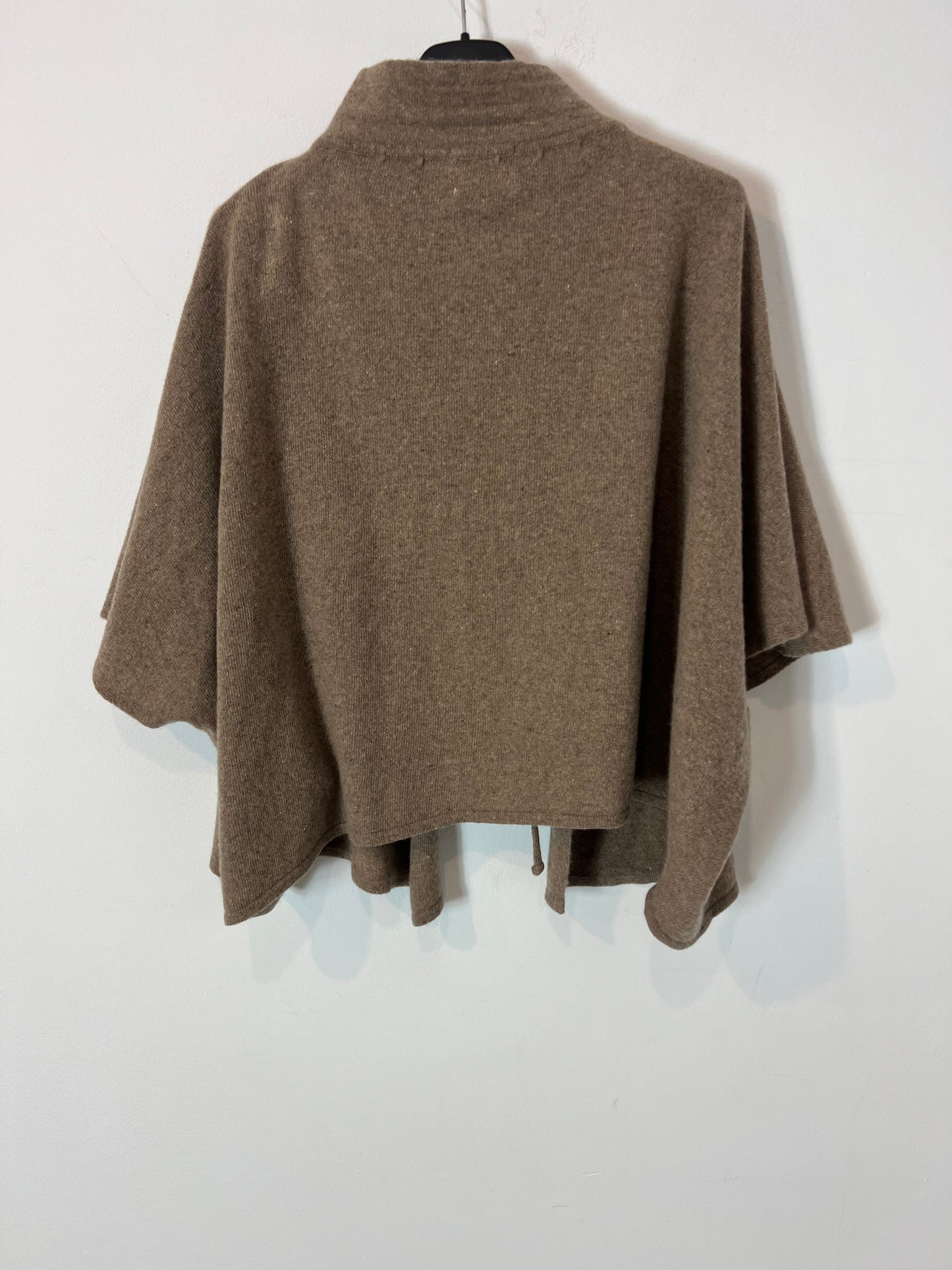 MARIA DE LA ORDEN. capa punto beige cashmere TU(S)