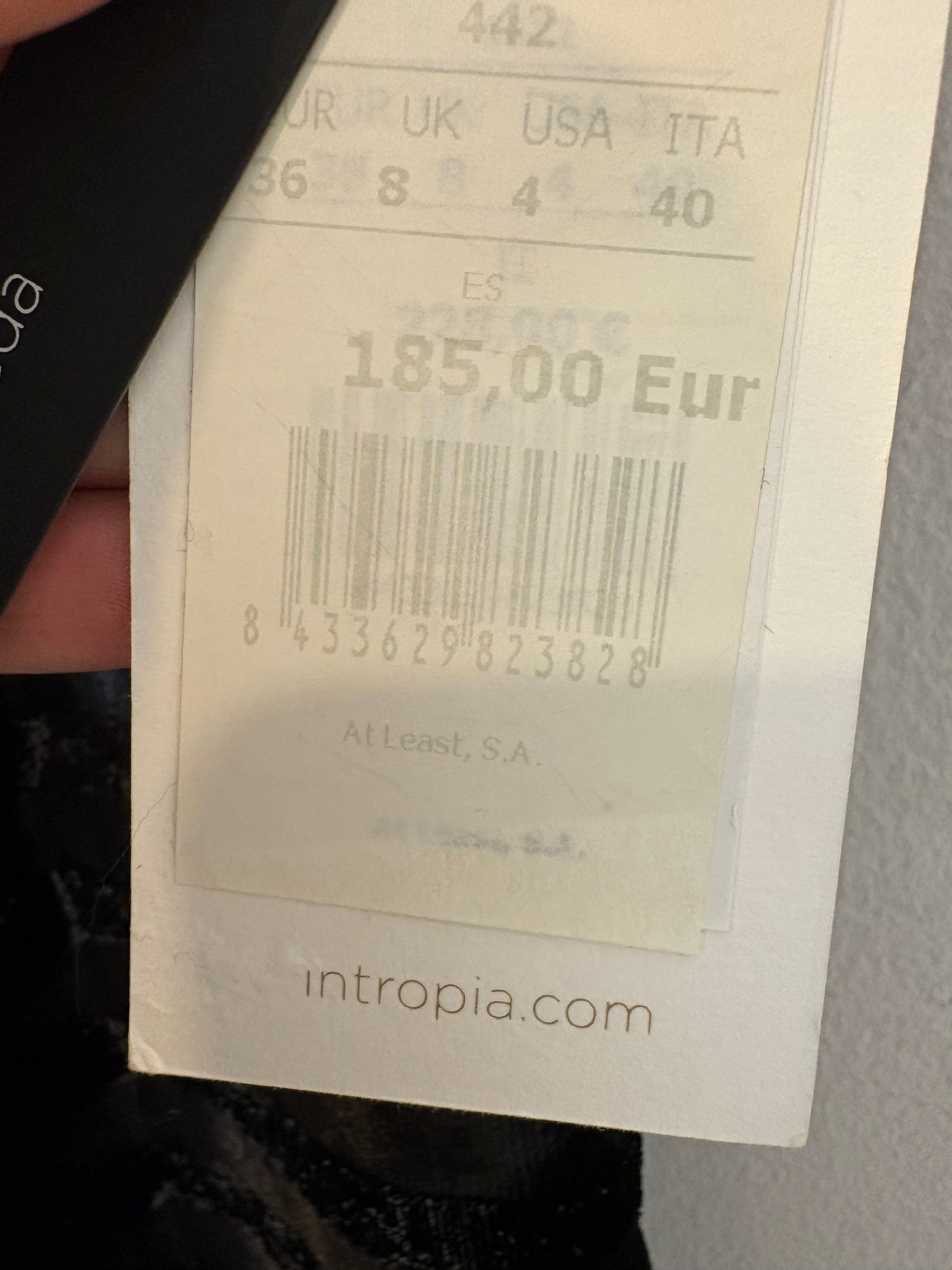 INTROPIA. Falda midi texturas