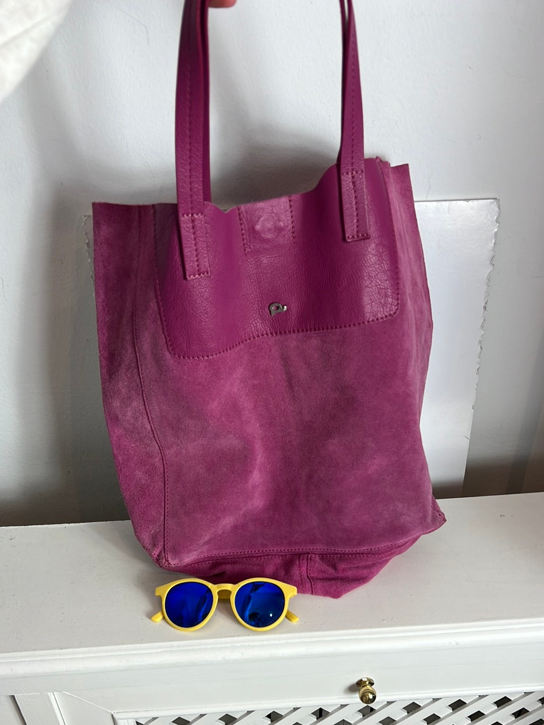 DAYADAY. Bolso rosa piel