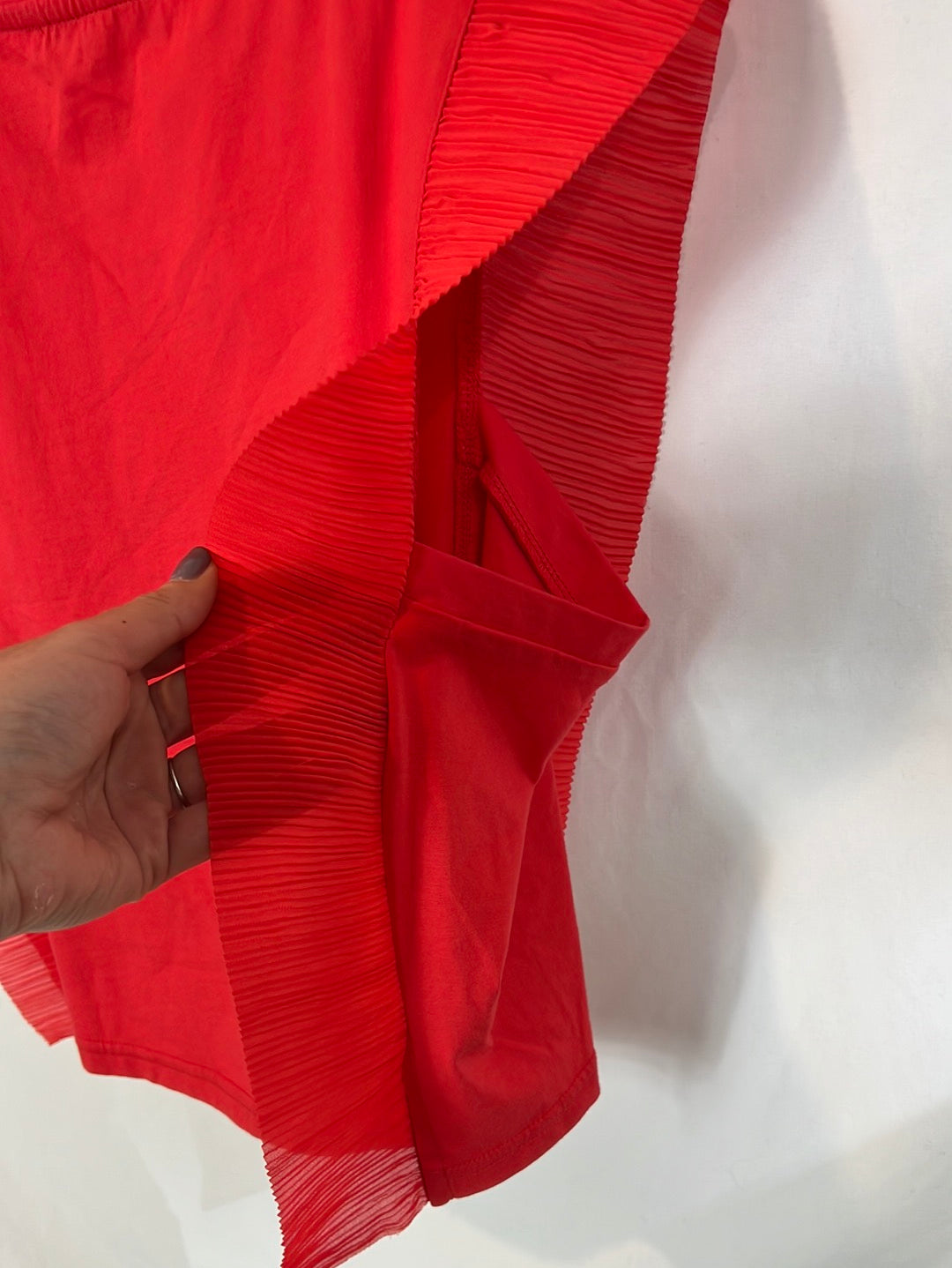 MAJE. Red top with detail. Size 1 (S)