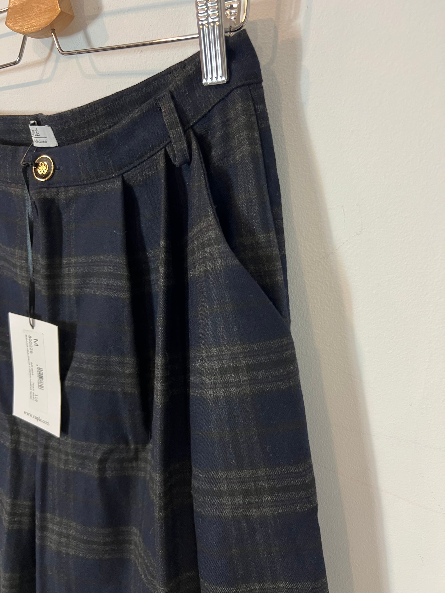 CUPLÉ. Bermuda cuadros. T M