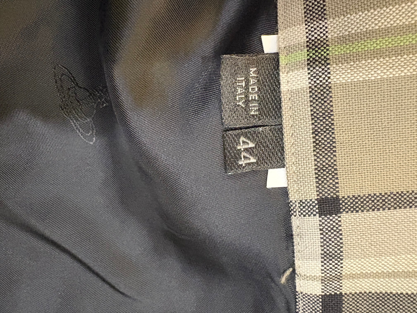 VIVIENNE. WESTWOOD. Grey checked skirt S.44 (40)