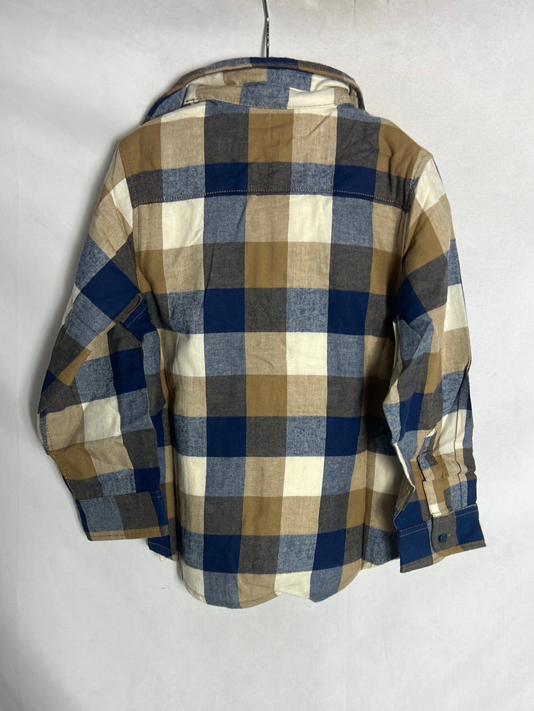 H&M. Pack camisa cuadros y camiseta T 5-6 años