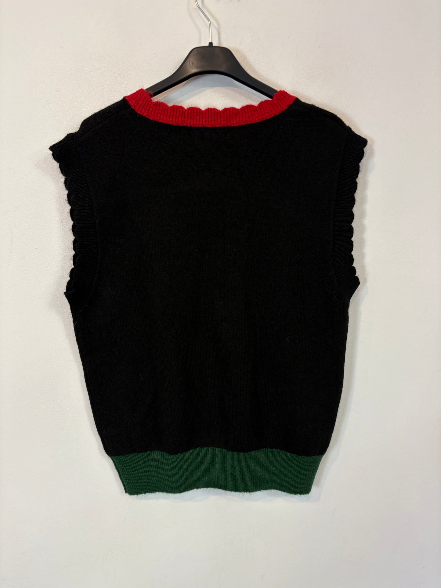 PRIMARK. Chaleco punto navidad T.m