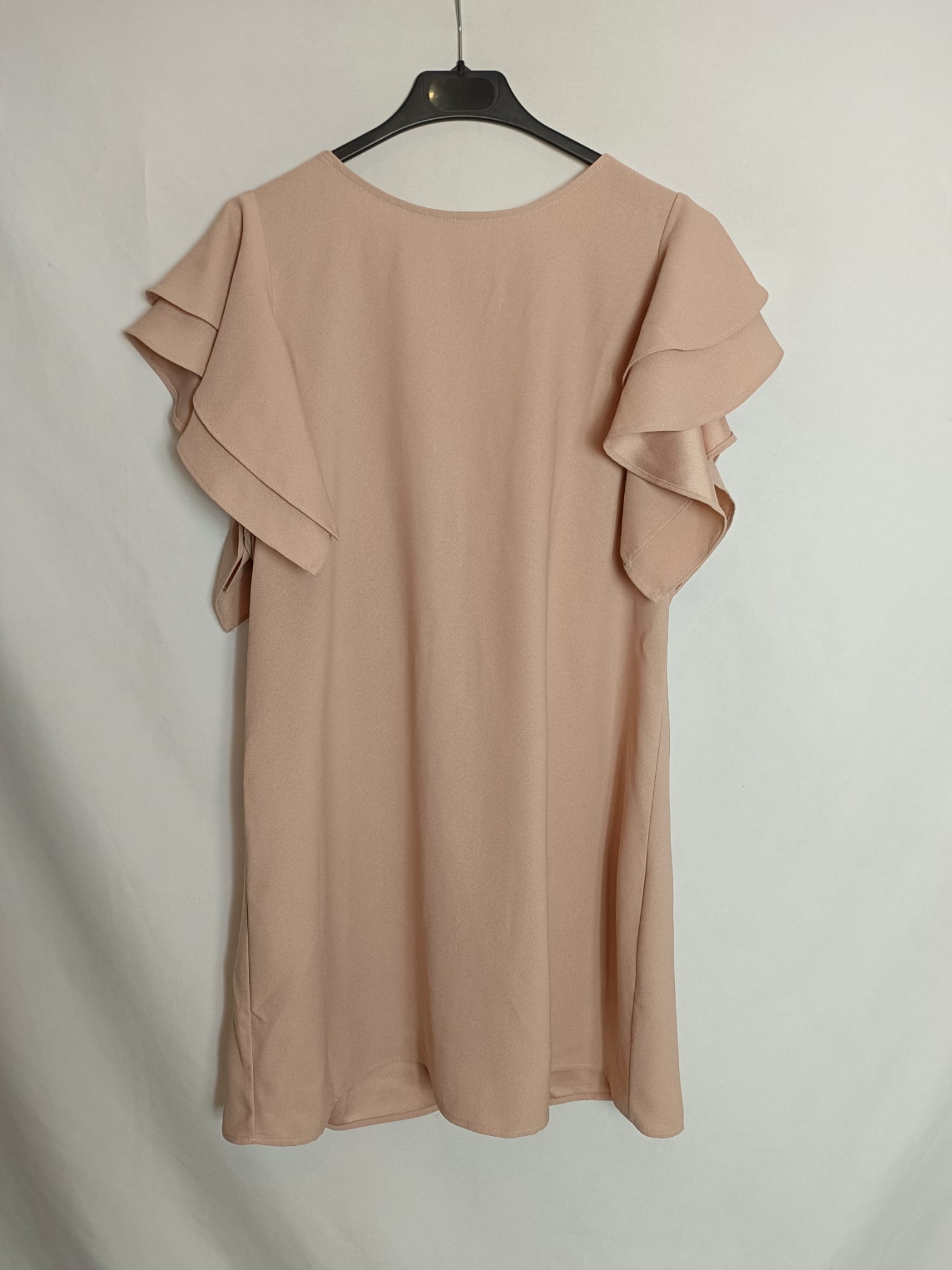 ZARA. Pink ruffled dress Tl Hibuy market ZARA. Pink ruffled dress Tl Hibuy market