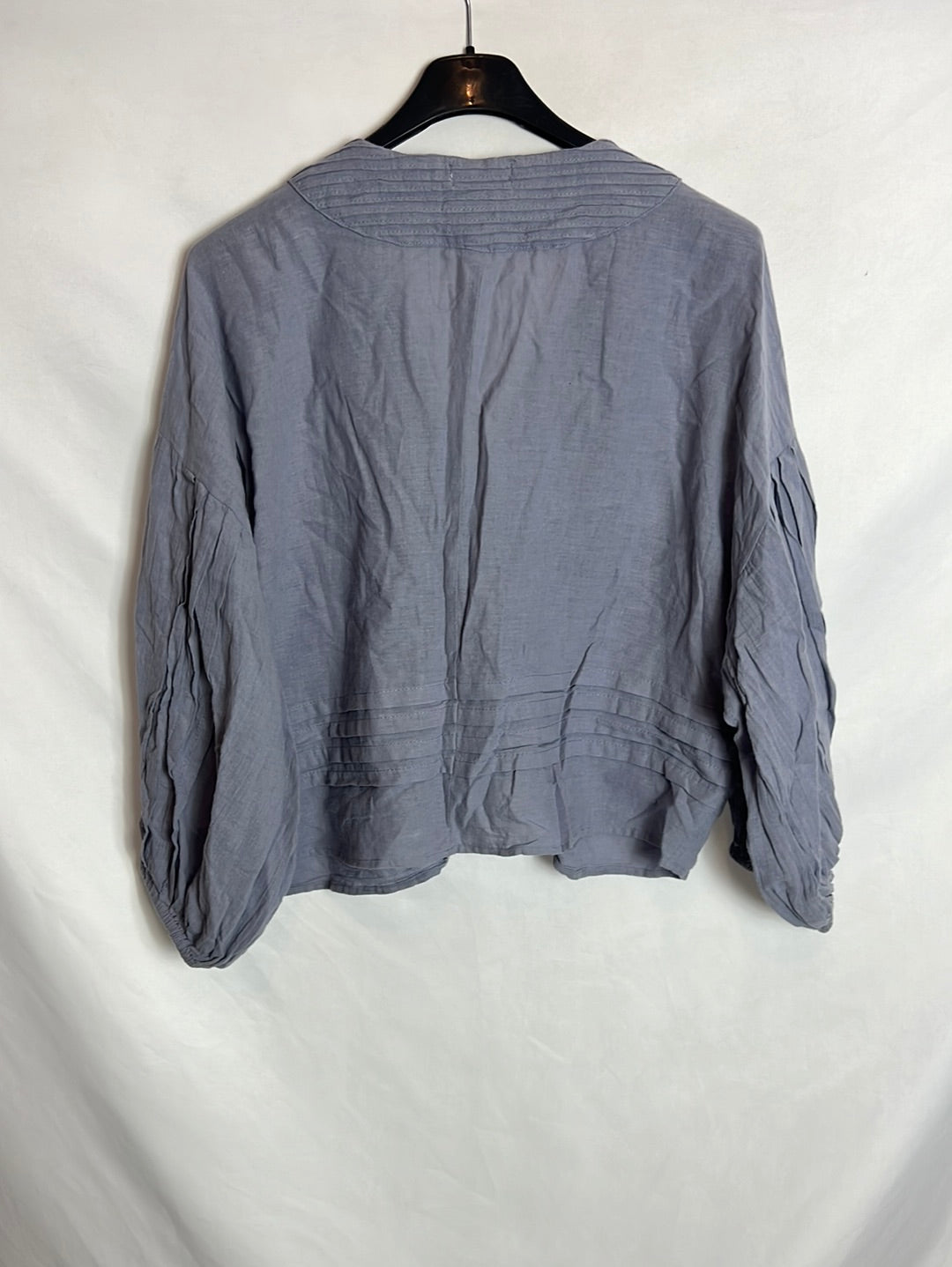 RENATTA&CO. Blusa azul claro tallas. TU(M)