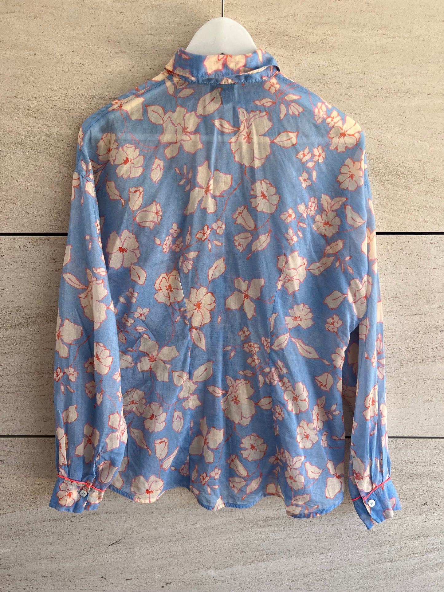 FORTE FORTE. Blusa estampado flores con seda. T 1 (S)