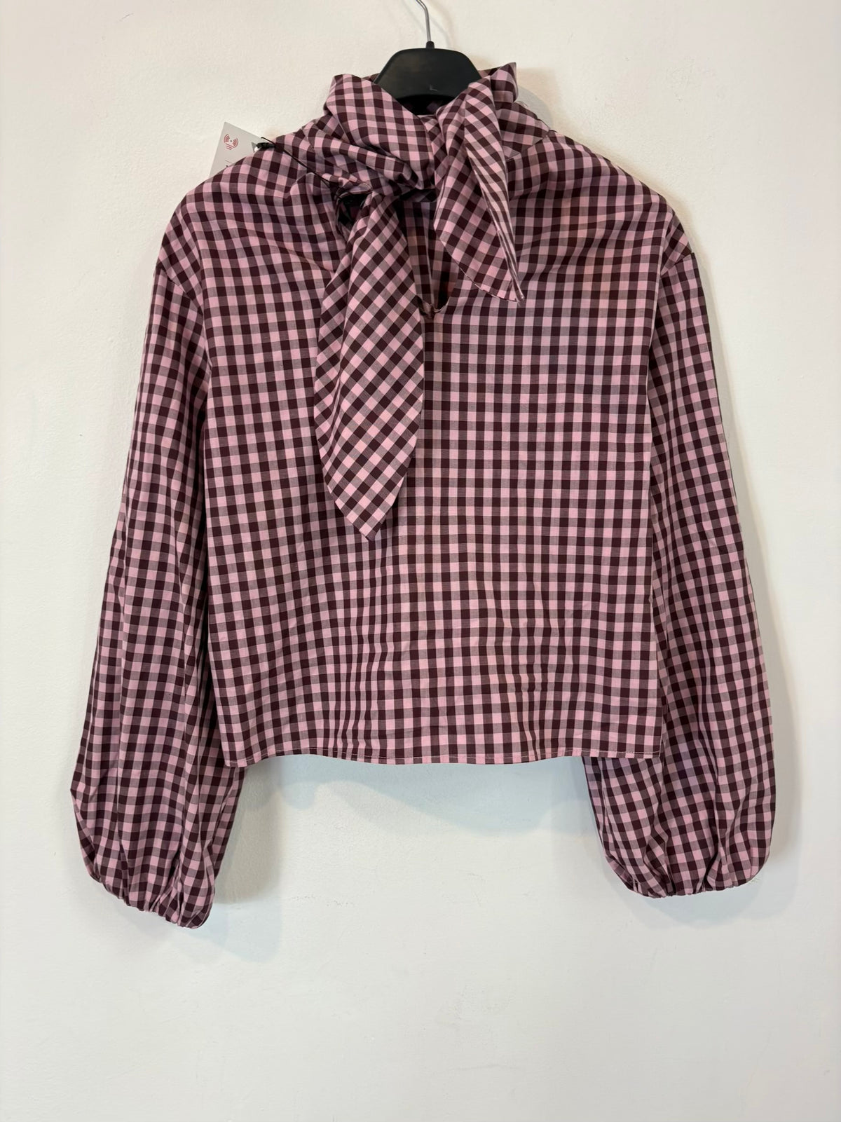 ZARA. Blusa vichy lazada