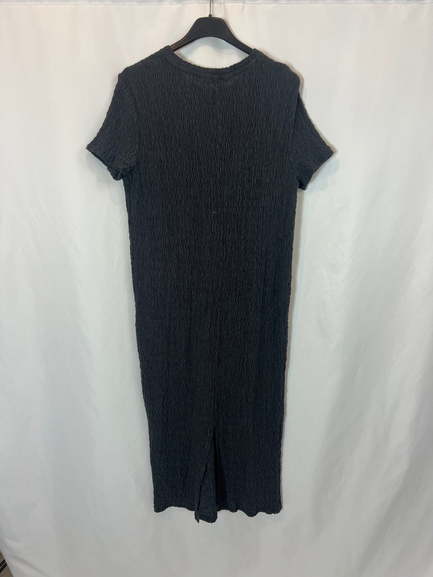 PRIMARK. Vestido midi fruncidos. T L