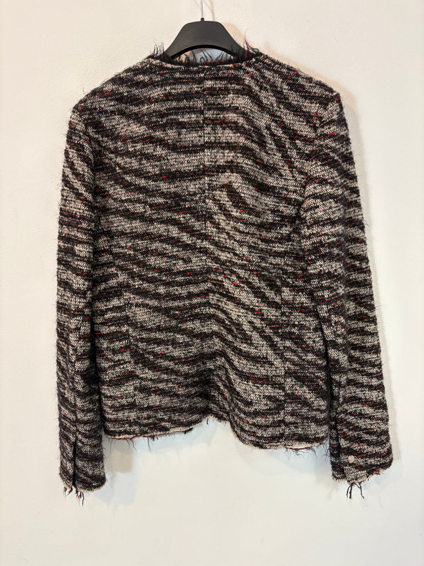 ISABEL MARANT ÉTOILE. Chaqueta jaspeada con lana